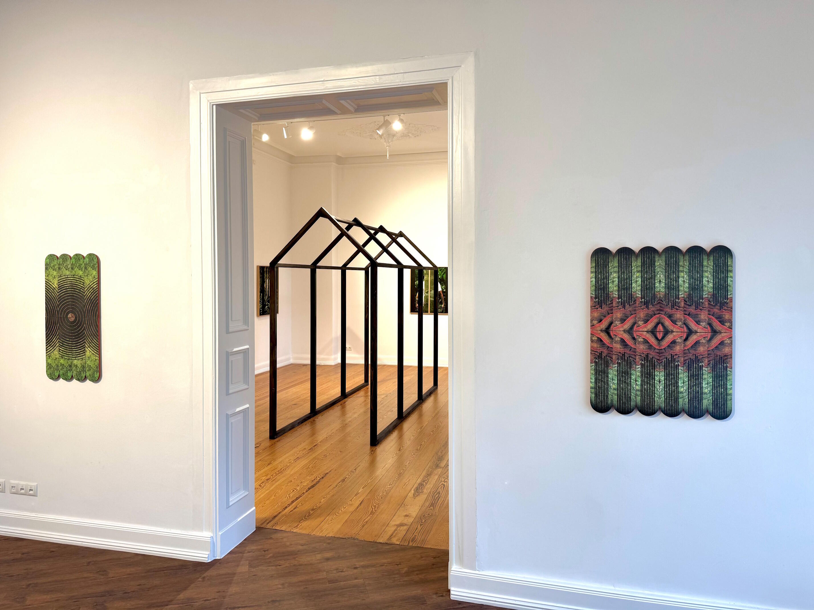 José Gomes, Christian Braga, Ausstellung, Kunstausstellung, Bonn, artKLUB, Installationsansicht
