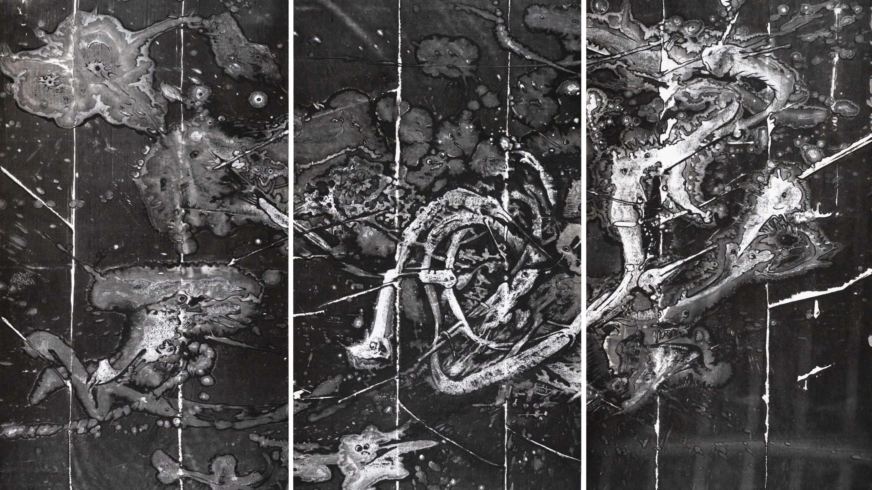 Tuschewanderungen, Ausstellung, Kunstausstellung, Köln, Museum für Ostasiatische Kunst, Jianfeng Pan, Northern Ocean