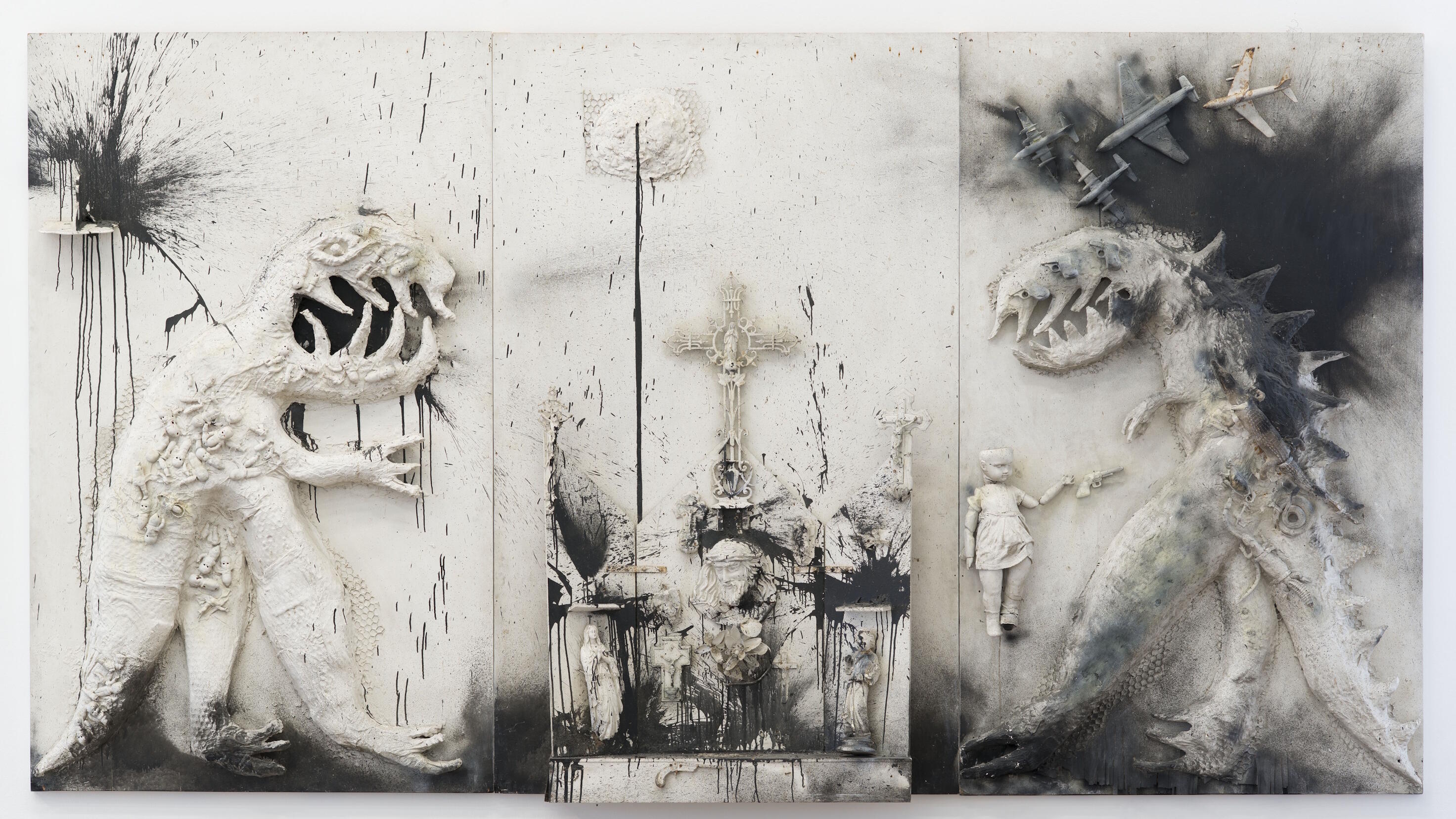 Niki de Saint Phalle, Dream Machine, Ausstellung, Kunstausstellung, Ahriman et Lucifer attaquent, Sprengel Museum Hannover, Niki Charitable Art Foundation, VG Bild-Kunst