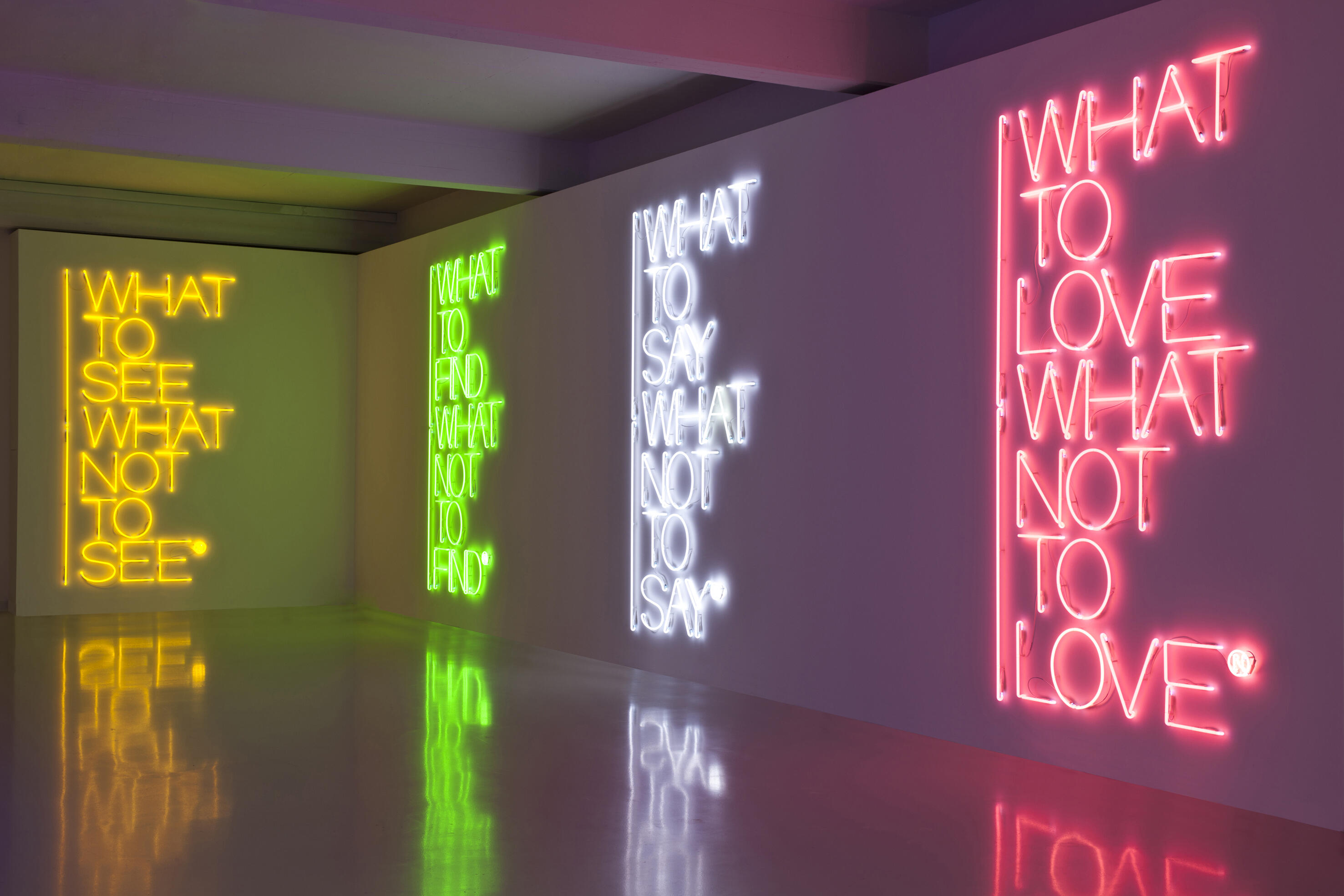 Light Dialogues, Ausstellung, Kunstausstellung, Unna, Lichtkunstmuseum, Maurizio Nannucci, SCHAUWERK Sindelfingen, VG Bild-Kunst, Frank Kleinbach