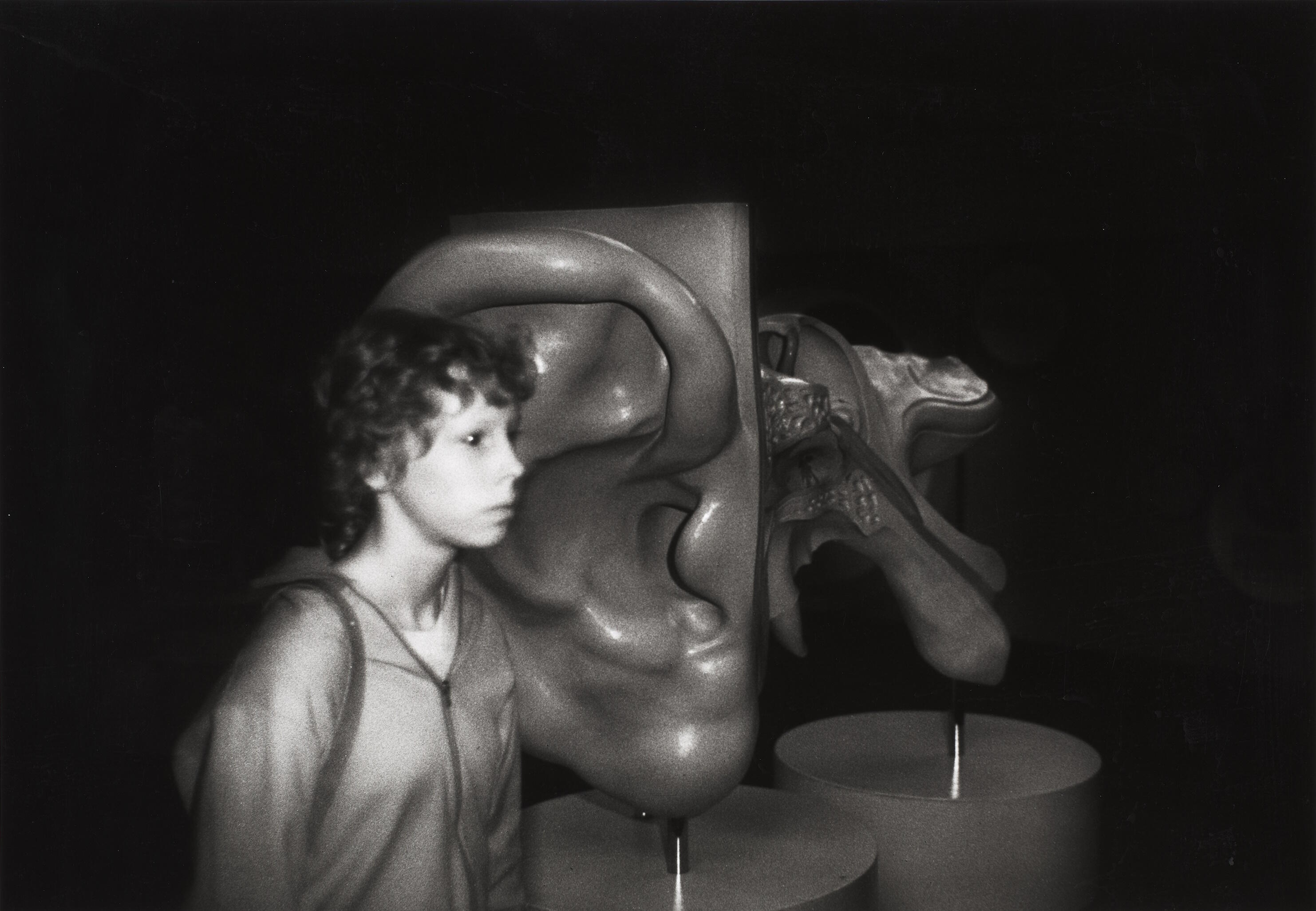 Zweimal Deutschland um 1980, Ausstellung, Kunstausstellung, Köln, Museum Ludwig, Erasmus Schröter, Das Ohr, Werkgruppe Nachts Infrarotfotografie, Nachlass Erasmus Schröter, Historisches Archiv mit Rheinischem Bildarchiv
