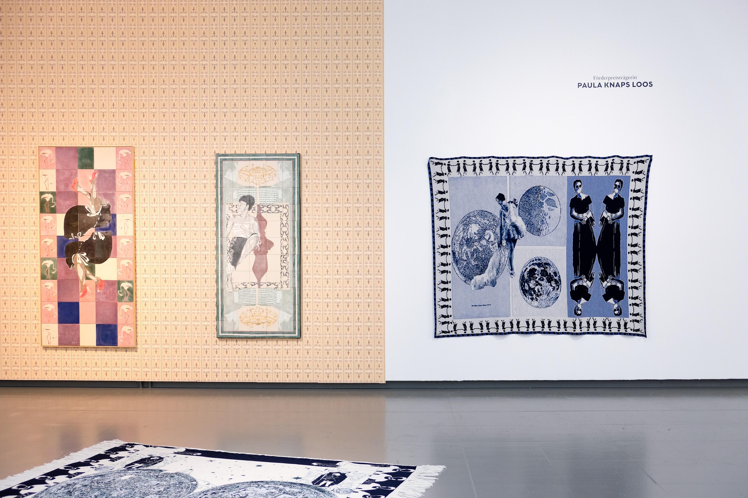 Die Grosse, Ausstellung, Kunstausstellung, Düsseldorf, Kunstpalast, NRW-Forum, Paula Knaps Loos, Morgaine Prinz, Ausstellungsansicht
