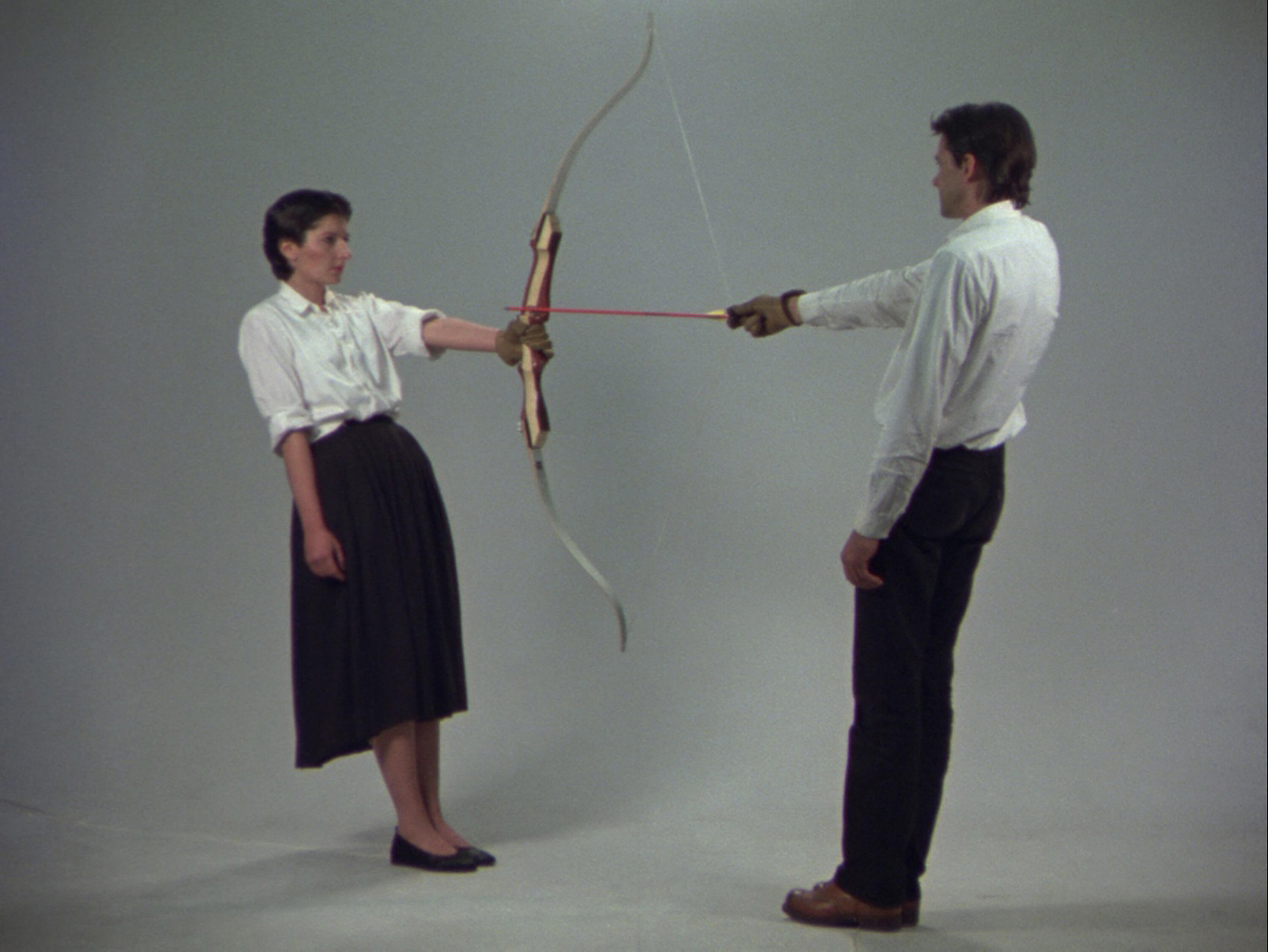 Longing for Trust, Ausstellung, Kunstausstellung, Bottrop, Josef Albers Museum Quadrat, Marina Abramović / Ulay, Rest Engery, VG Bild-Kunst, the Archives of Marina Abramović, LIMA Amsterdam, Sean Kelly New York, Filmstill