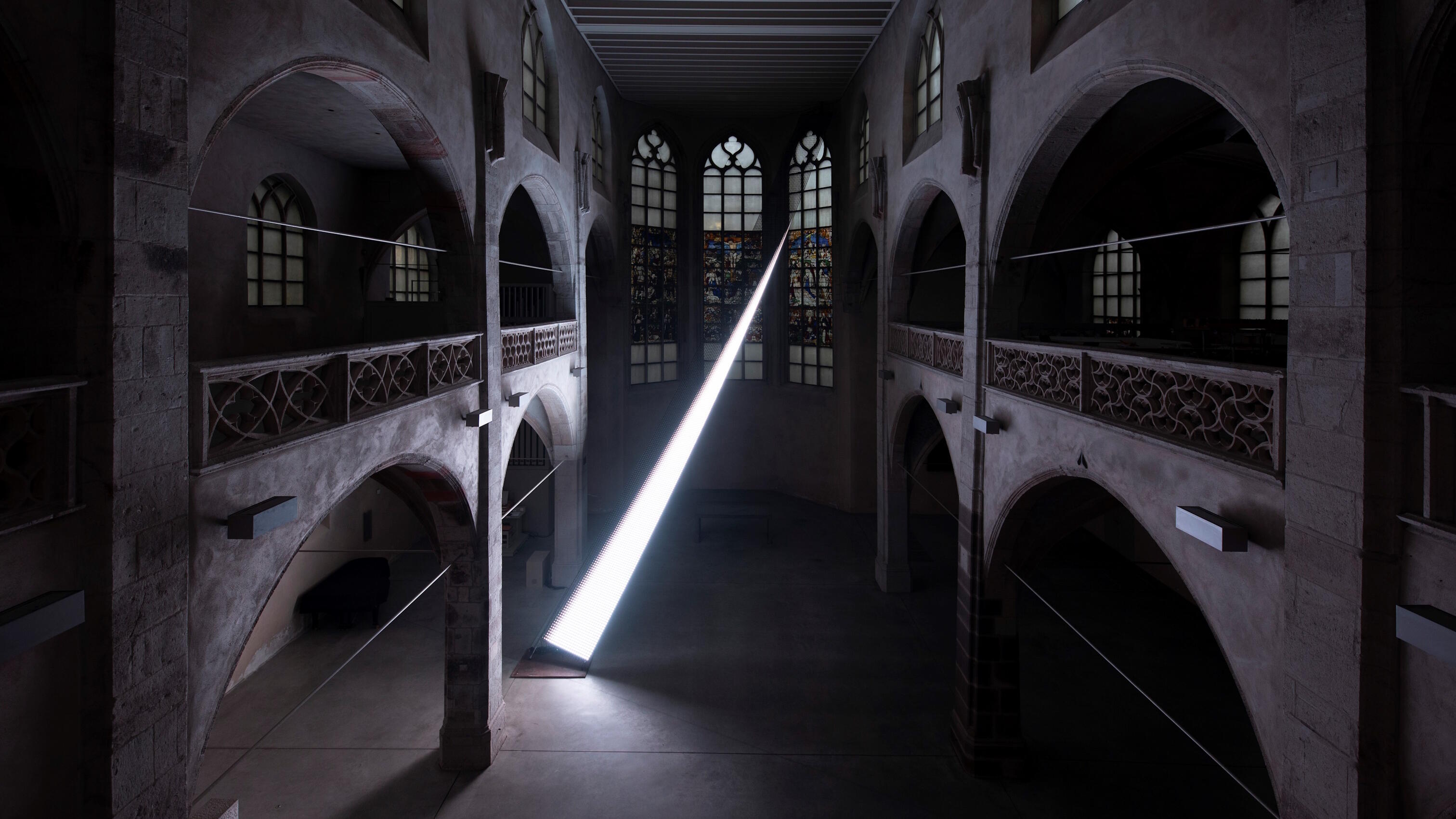 Anna Sokolova, Netz, Ausstellung, Kunstausstellung, Köln, Kunst-Station Sankt Peter