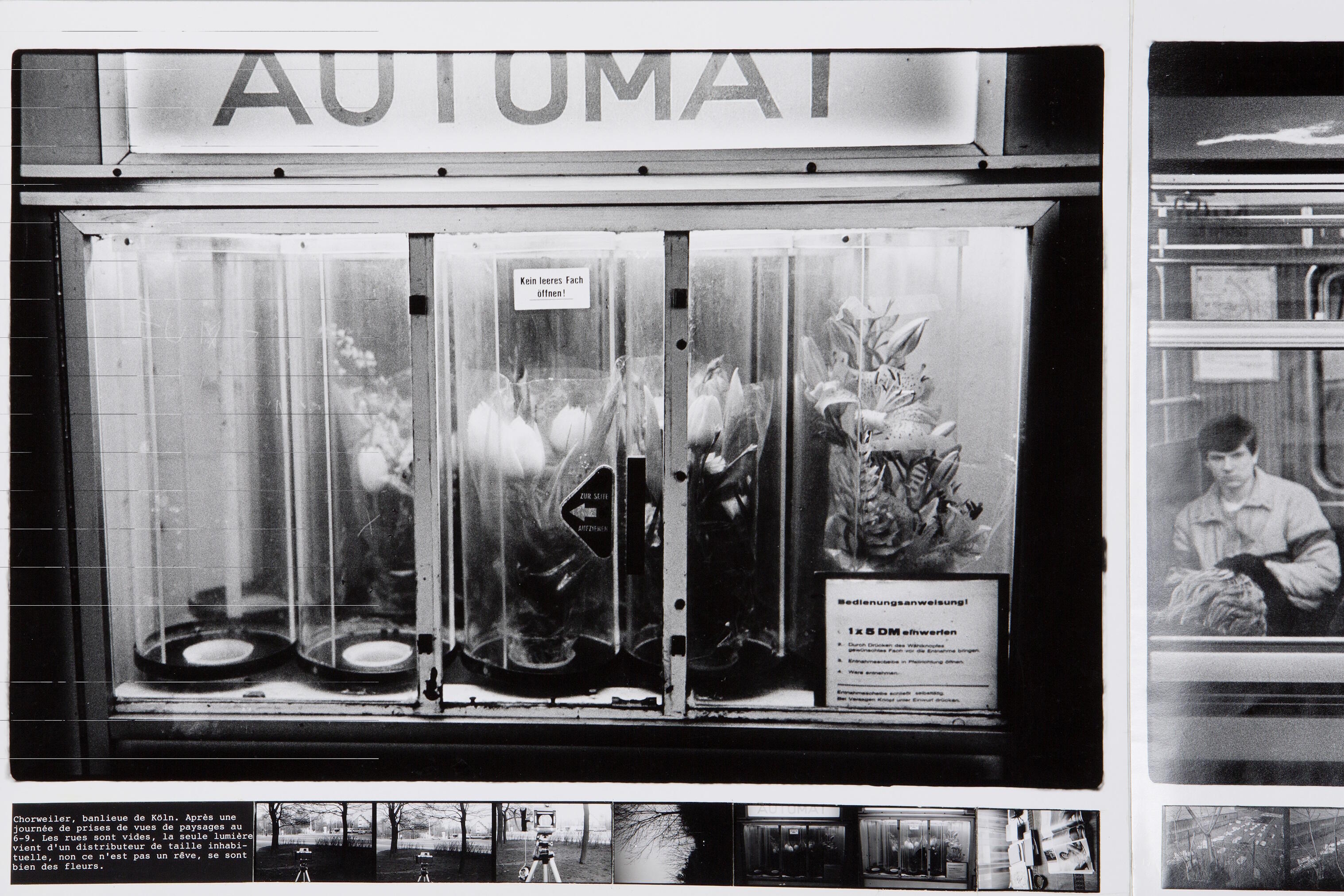 Zweimal Deutschland um 1980, Ausstellung, Kunstausstellung, Köln, Museum Ludwig, Karl Kugel, Le voyage allemand, Auszug aus der 5. Sequenz, Nachlass Erasmus Schröter, Historisches Archiv mit Rheinischem Bildarchiv, Sabrina Walz