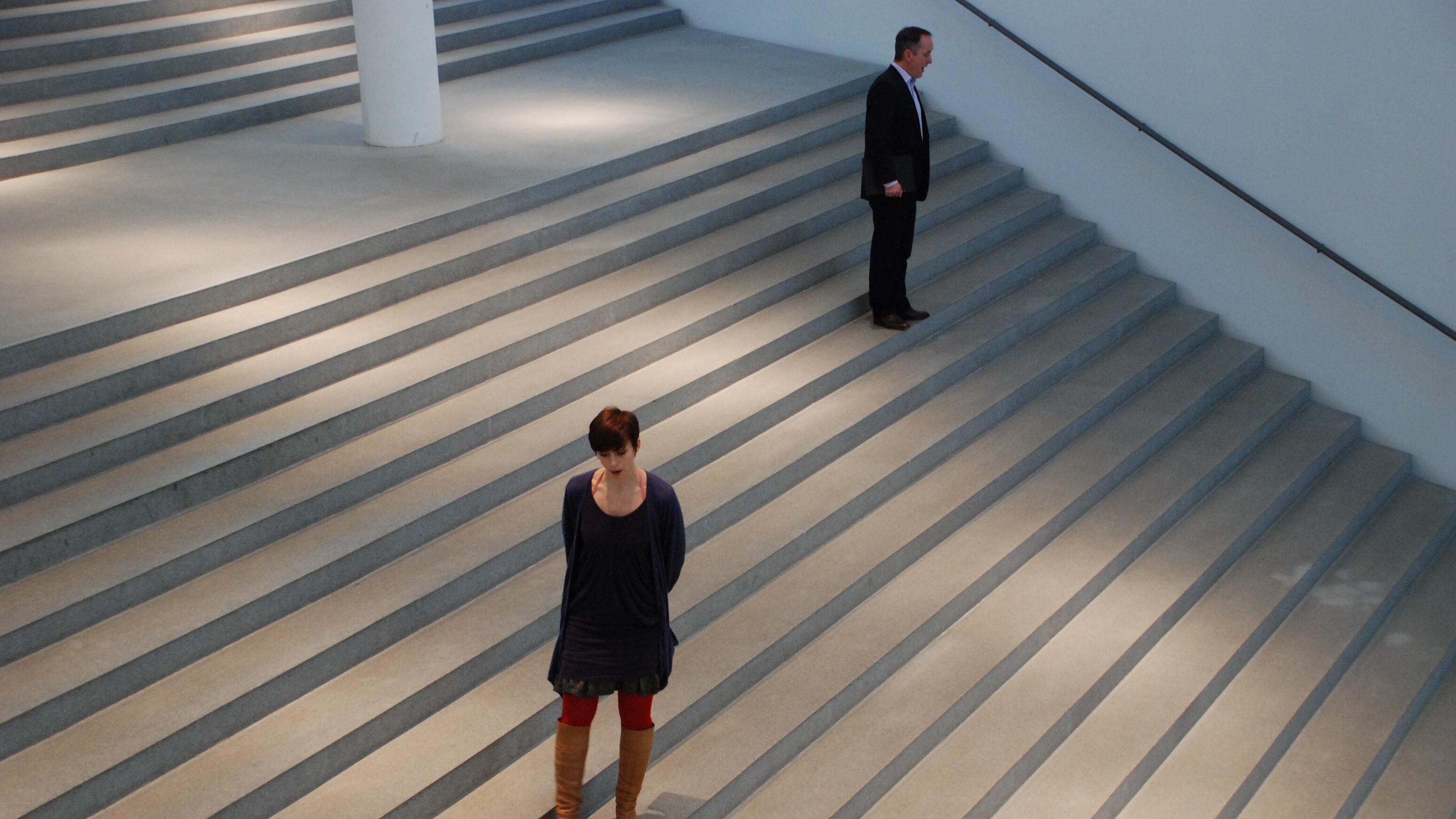 Olaf Nicolai, Ein ungedeuteter Traum ist wie ein ungelesener Brief, Performance, Köln, Synagoge Stommeln, Escalier du Chant, Pinakothek der Moderne Münchem, Regina Heyder, EIGEN + ART, Haydar Koyupinar, VG Bild-Kunst