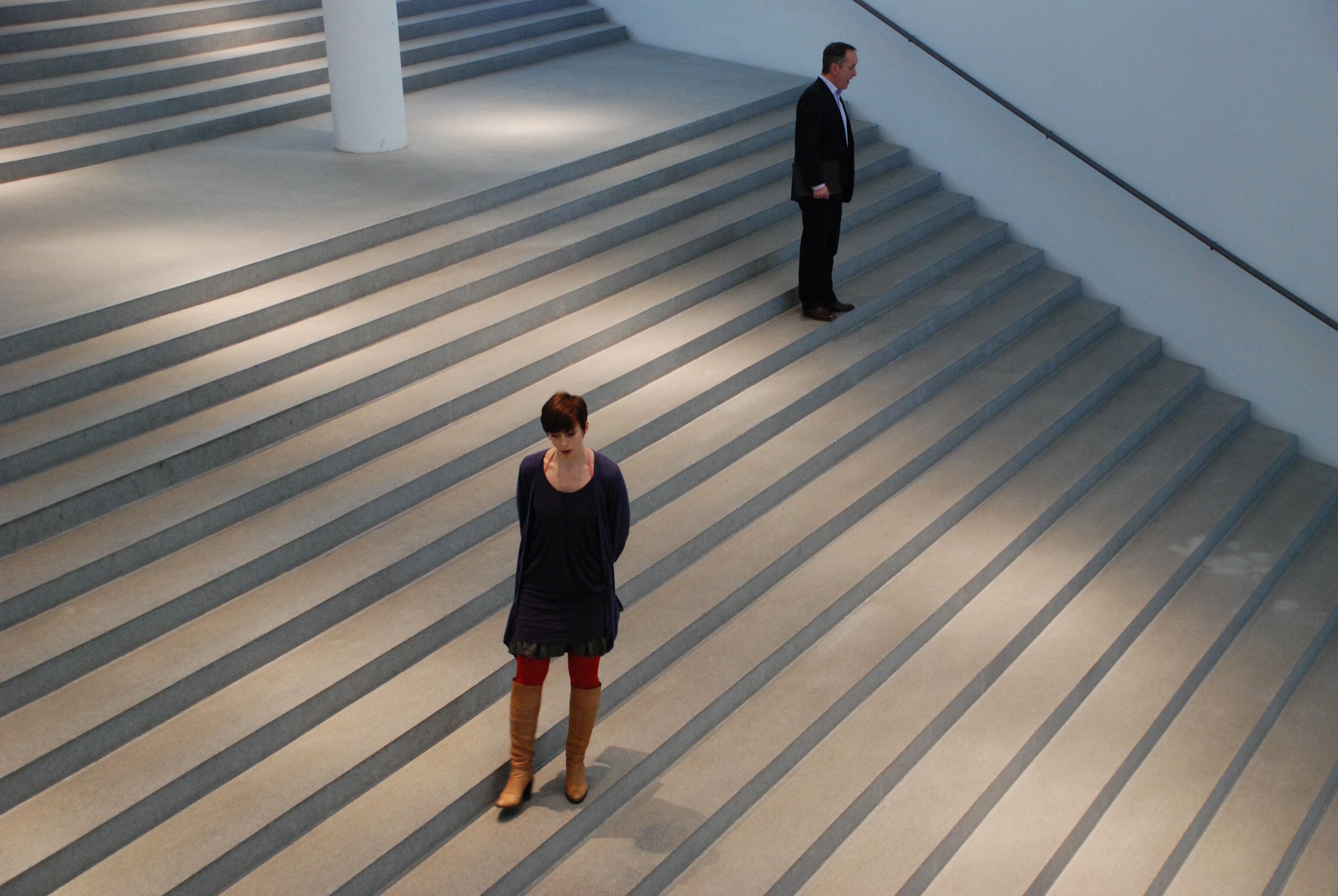 Olaf Nicolai, Ein ungedeuteter Traum ist wie ein ungelesener Brief, Performance, Köln, Synagoge Stommeln, Escalier du Chant, Pinakothek der Moderne Münchem, Regina Heyder, EIGEN + ART, Haydar Koyupinar, VG Bild-Kunst
