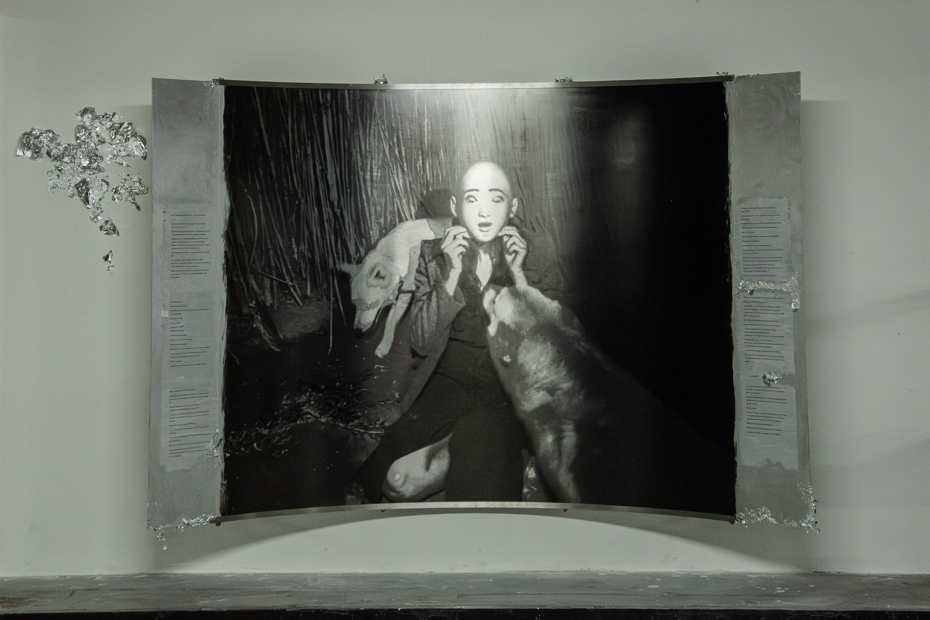 MUR BRUT 37, Nadine Karl, After Unrast, Ausstellung, Kunstausstellung, Düsseldorf, Kunsthalle Düsseldorf, Eray Tonk, Installationsansicht