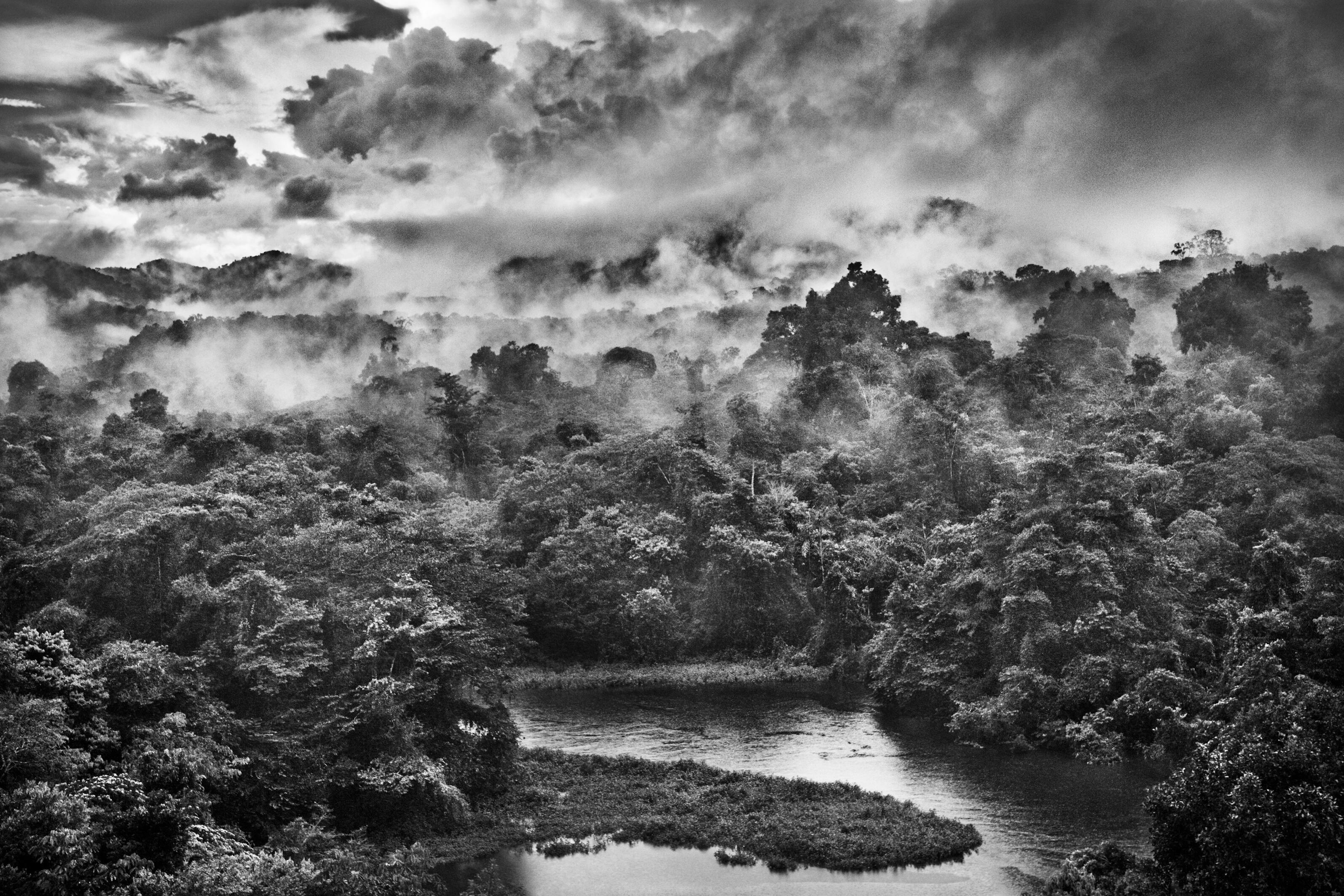 Sebastião Salgado, AMAZÔNIA, Ausstellung, Kunstausstellung, Köln, Rautenstrauch-Joest-Museum, Auaris River in the Parima Forest Reserve, state of Roraima, Brazil