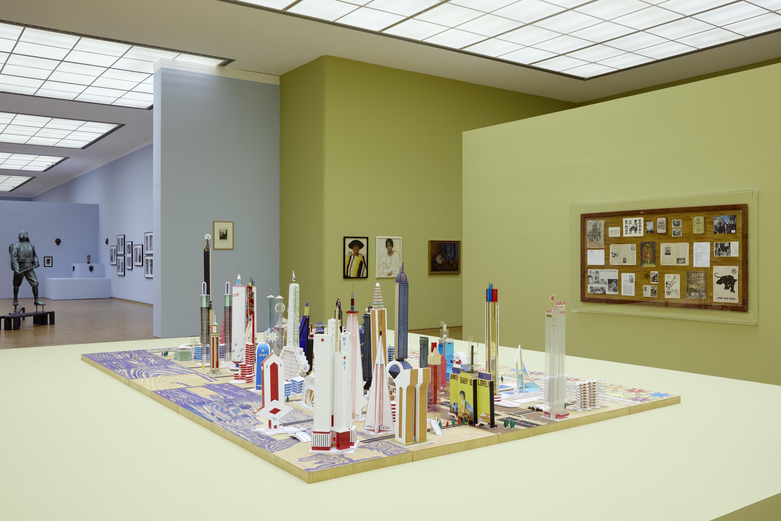 Along the Color Line, Ausstellung, Kunstausstellung, Köln, Museum Ludwig, Installationsansicht, Karl Krüger, Historisches Archiv der Stadt Köln, Rheinisches Bildarchiv