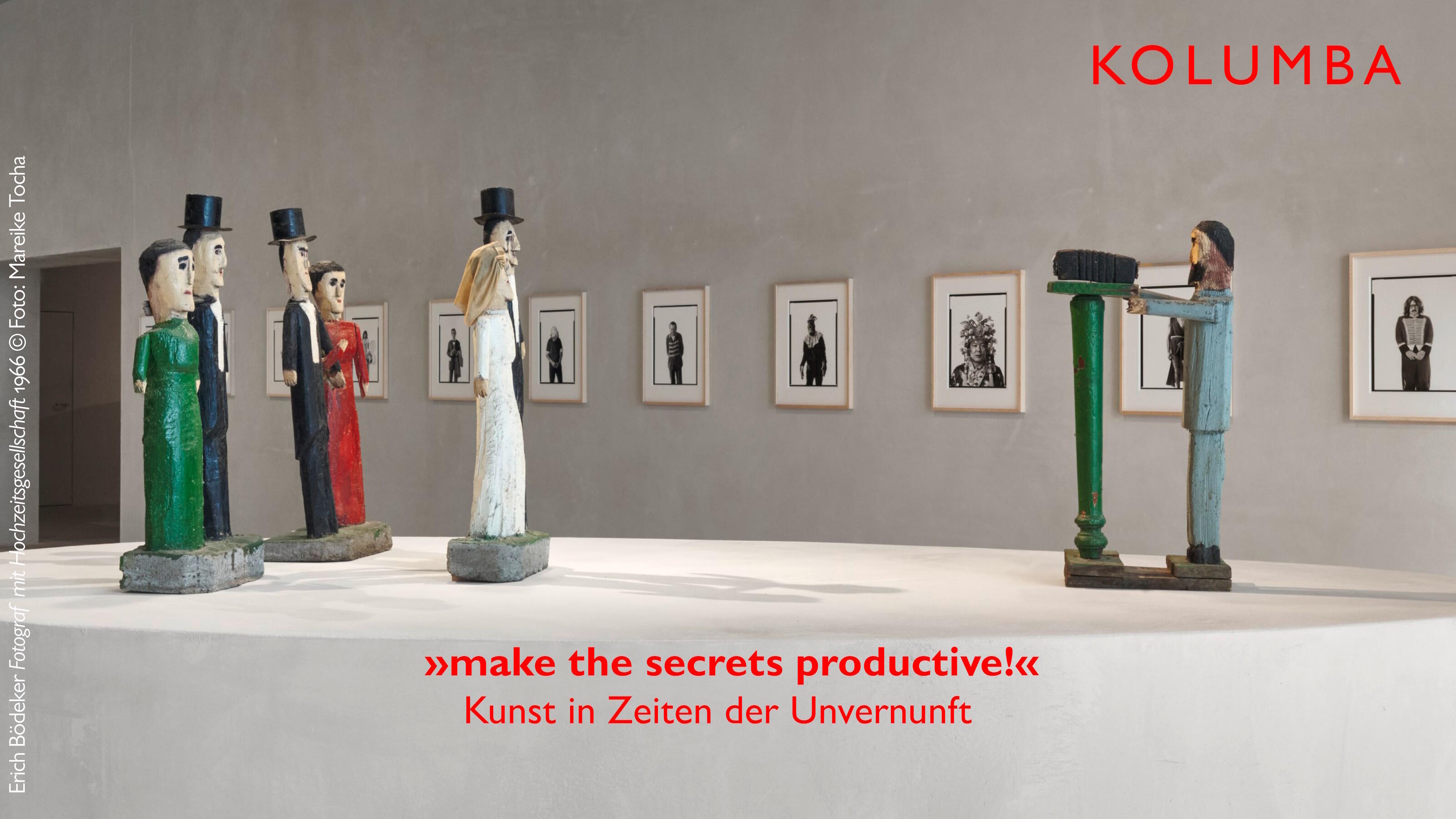 Kolumba Museum, Köln. Ausstellung, Kunstausstellung,»make the secrets productive