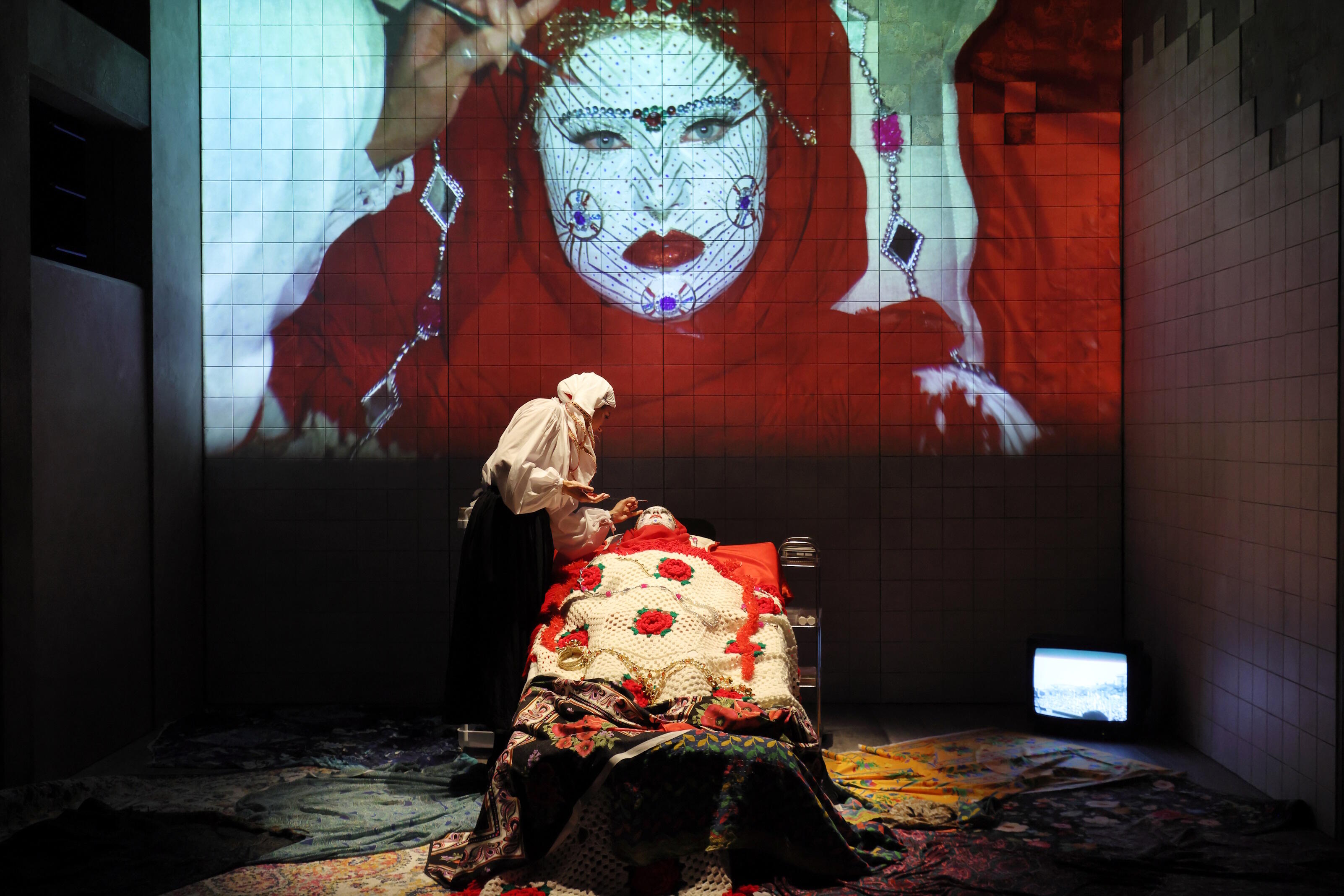 Ruhrtriennale 2026, Festival, NRW, Nordrhein Westfalen, Bochum, Duisburg, Dortmund, Essen, Gladbeck, Natalia Leniartek, makeup artist, Saskia Roy, makeup model ,Marina Abramovic, Balkan Erotic Epic, Marco Anelli, INS