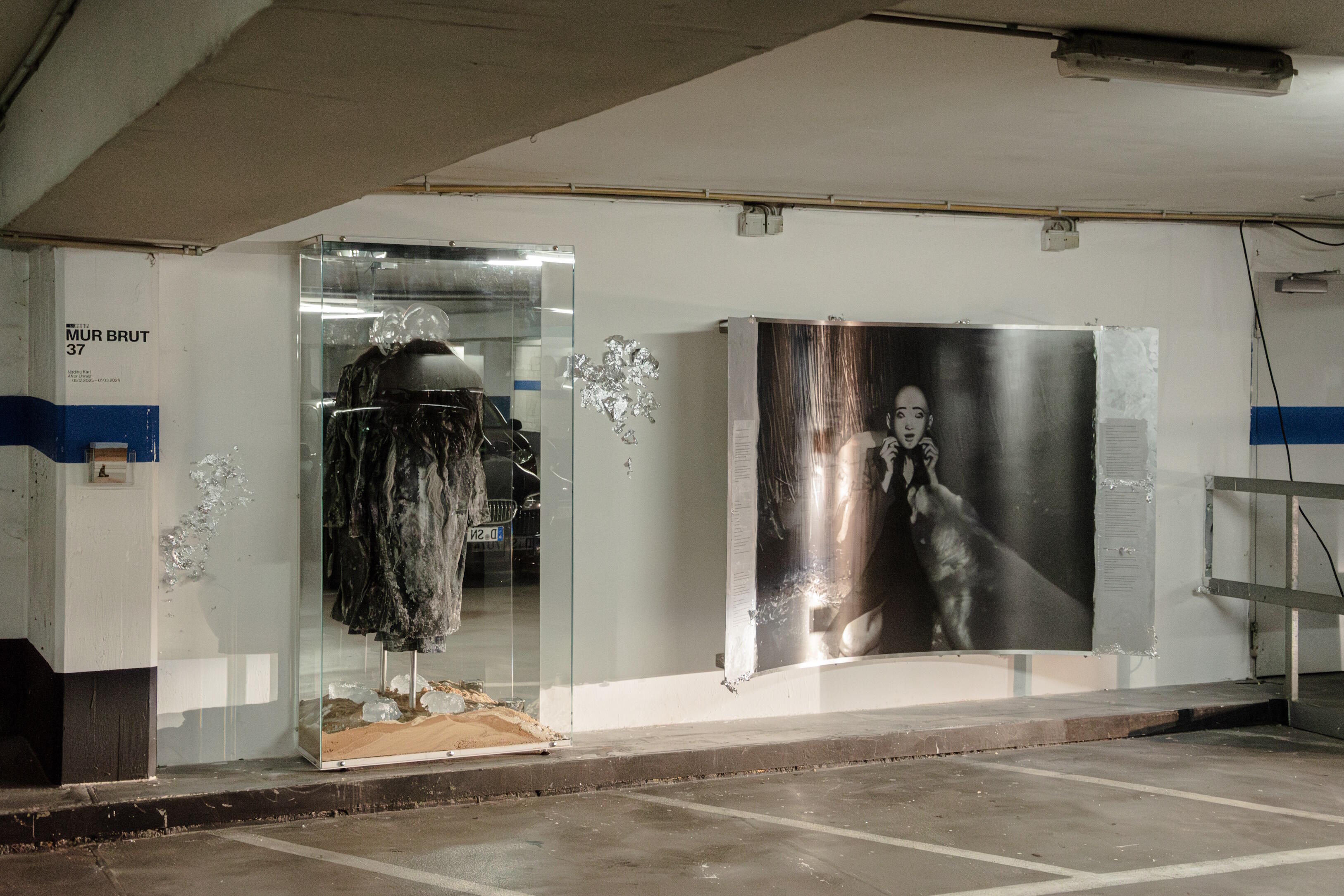 MUR BRUT 37, Nadine Karl, After Unrast, Ausstellung, Kunstausstellung, Düsseldorf, Kunsthalle Düsseldorf, Eray Tonk, Installationsansicht