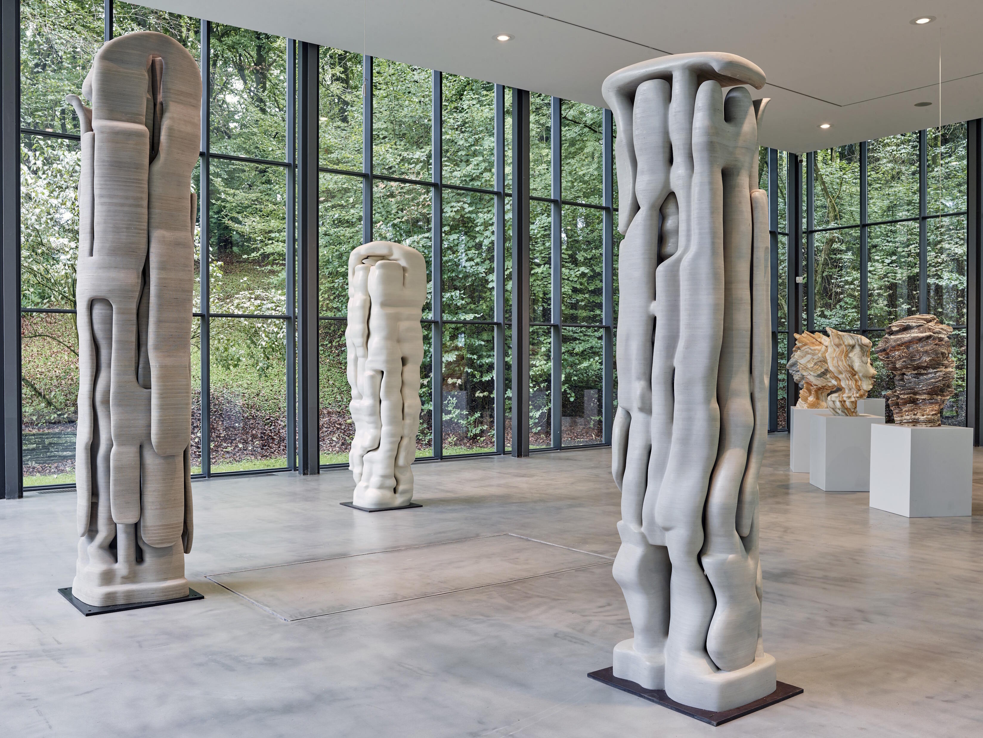 Tony Cragg, New Works, Ausstellung, Kunstausstellung, Ausstellungsansicht, Skulpturenpark Waldfrieden, VG Bild-Kunst, Michael Richter