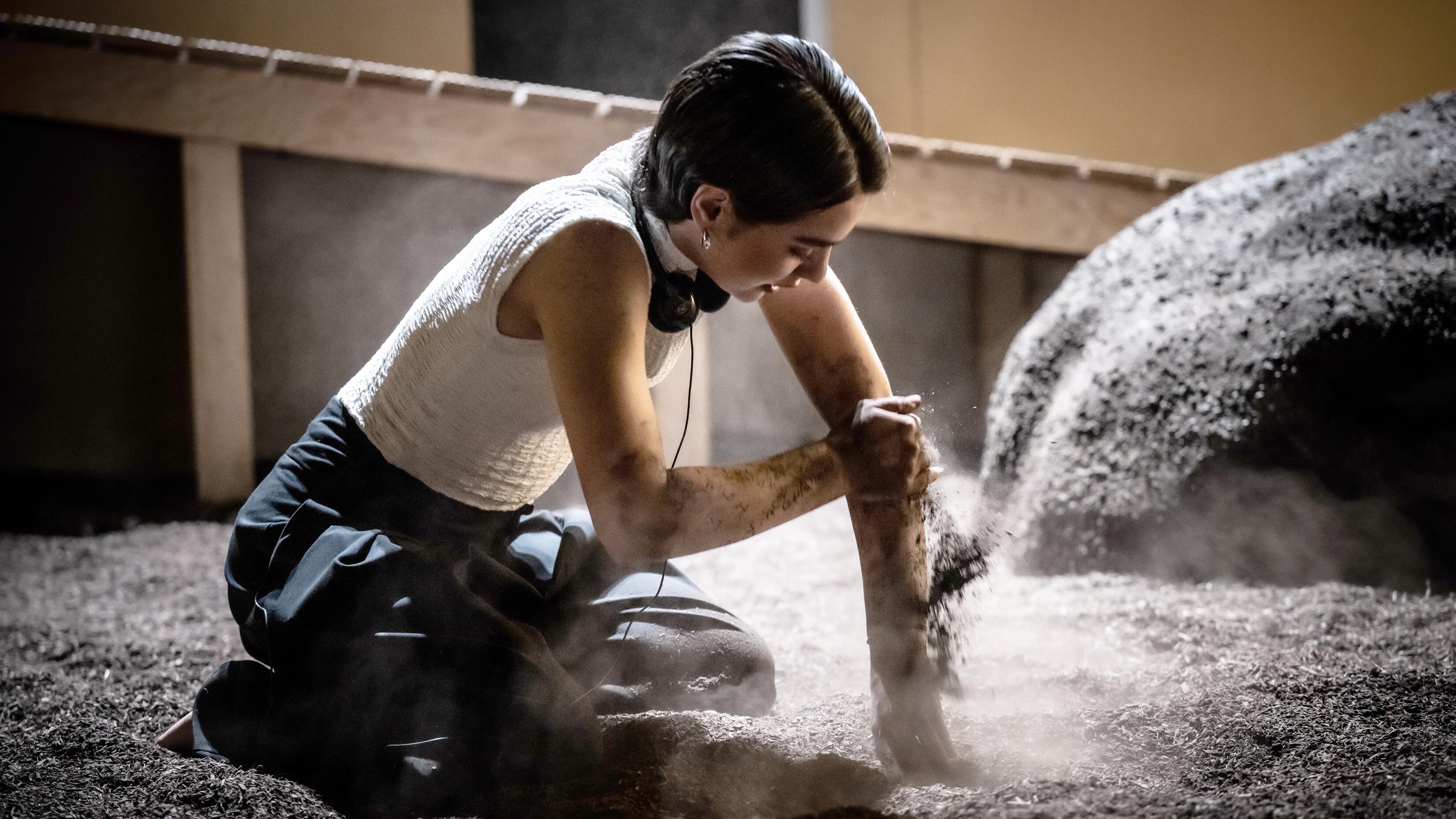 Verbrennungen, Theater, Düsseldorf, Dhaus, Wajdi Mouawad, Bassam Ghazi, Voula Doulgkeridou, Sandra Then