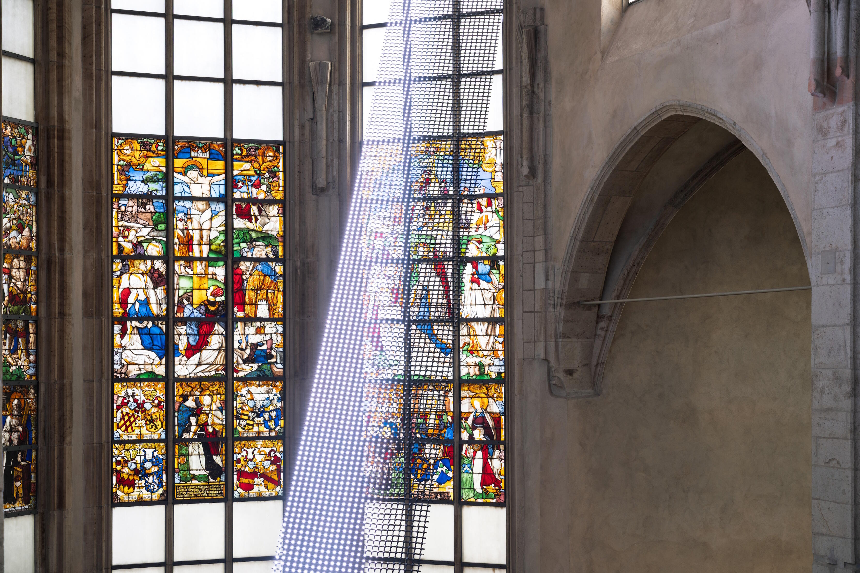 Anna Sokolova, Netz, Ausstellung, Kunstausstellung, Köln, Kunst-Station Sankt Peter