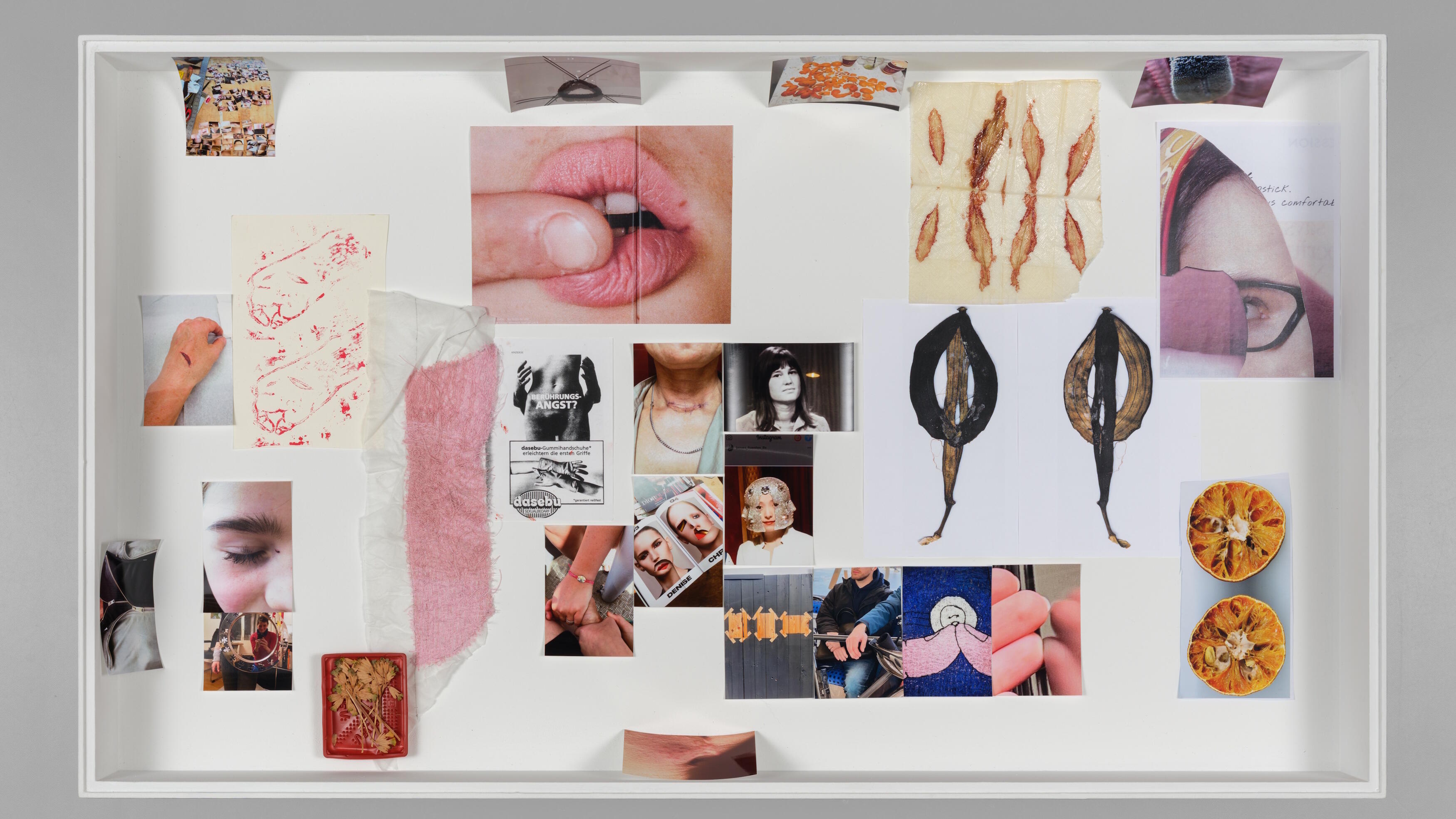 Alexandra Bircken, Silver Lining, Ausstellung, Kunstausstellung, Neuss, Langen Foundation, Vitrines I IV, Details, Herald St., London; Maureen Paley, London and Trautwein Herleth, Berlin, António Jorge Silva