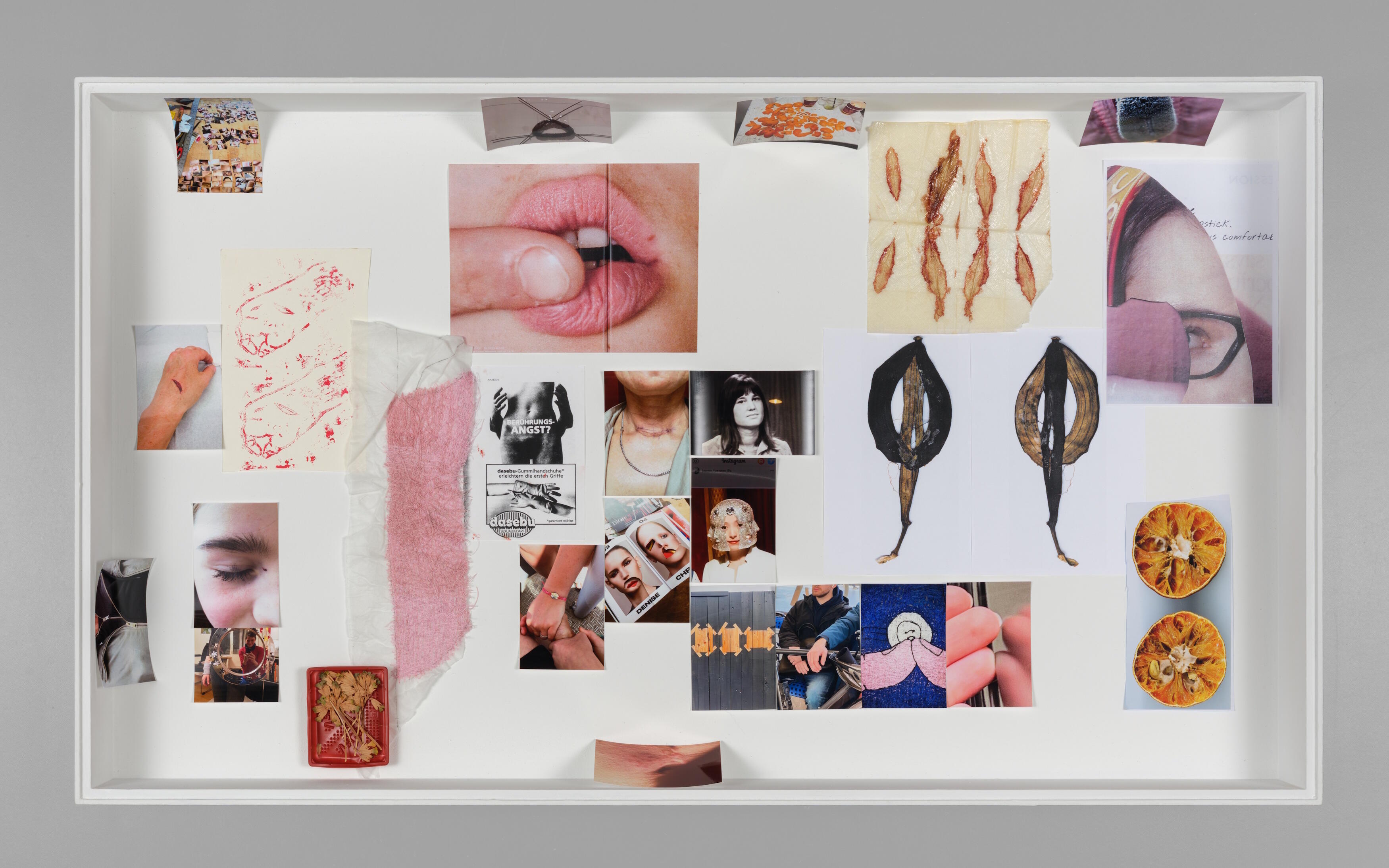 Alexandra Bircken, Silver Lining, Ausstellung, Kunstausstellung, Neuss, Langen Foundation, Vitrines I IV, Details, Herald St., London; Maureen Paley, London and Trautwein Herleth, Berlin, António Jorge Silva