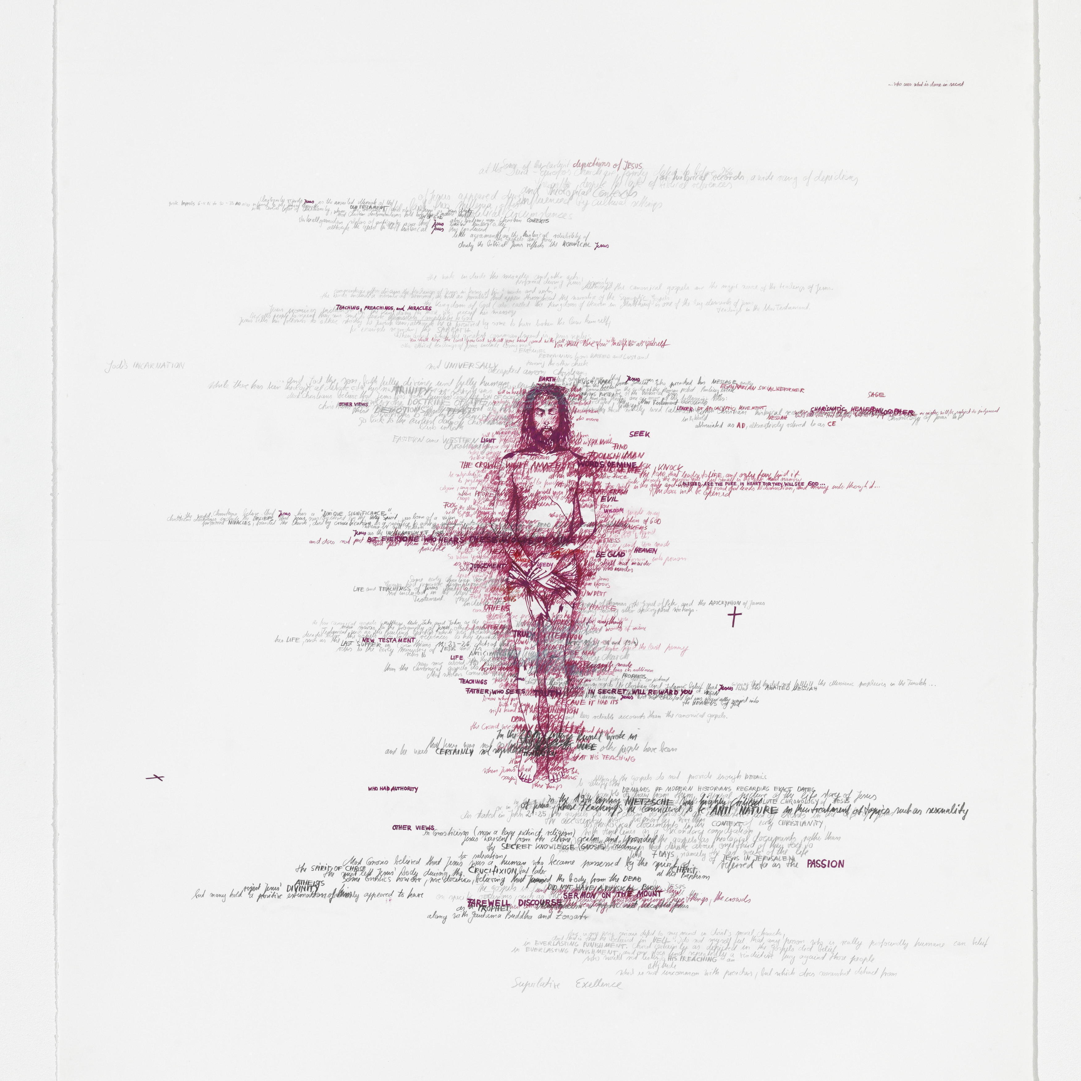 Brigitte Waldach im Dialog mit Joseph Beuys, Ausstellung, Kunstausstellung, Bedburg-Hau, Museum Schloss Moyland, Jesus Religion