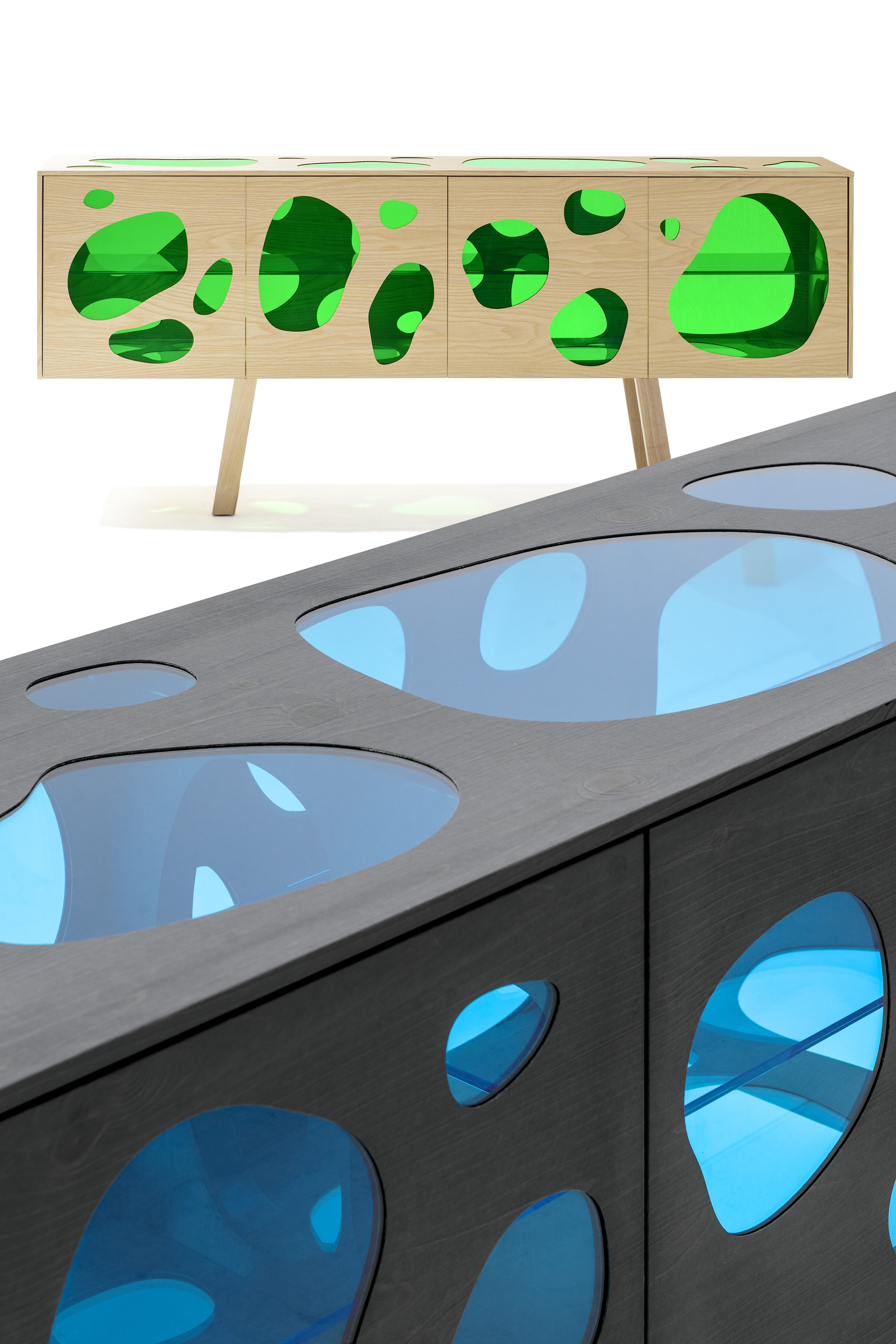 aquário cabinet fernando & humberto campana sideboard design inneneinrichtung einrichtungsidee