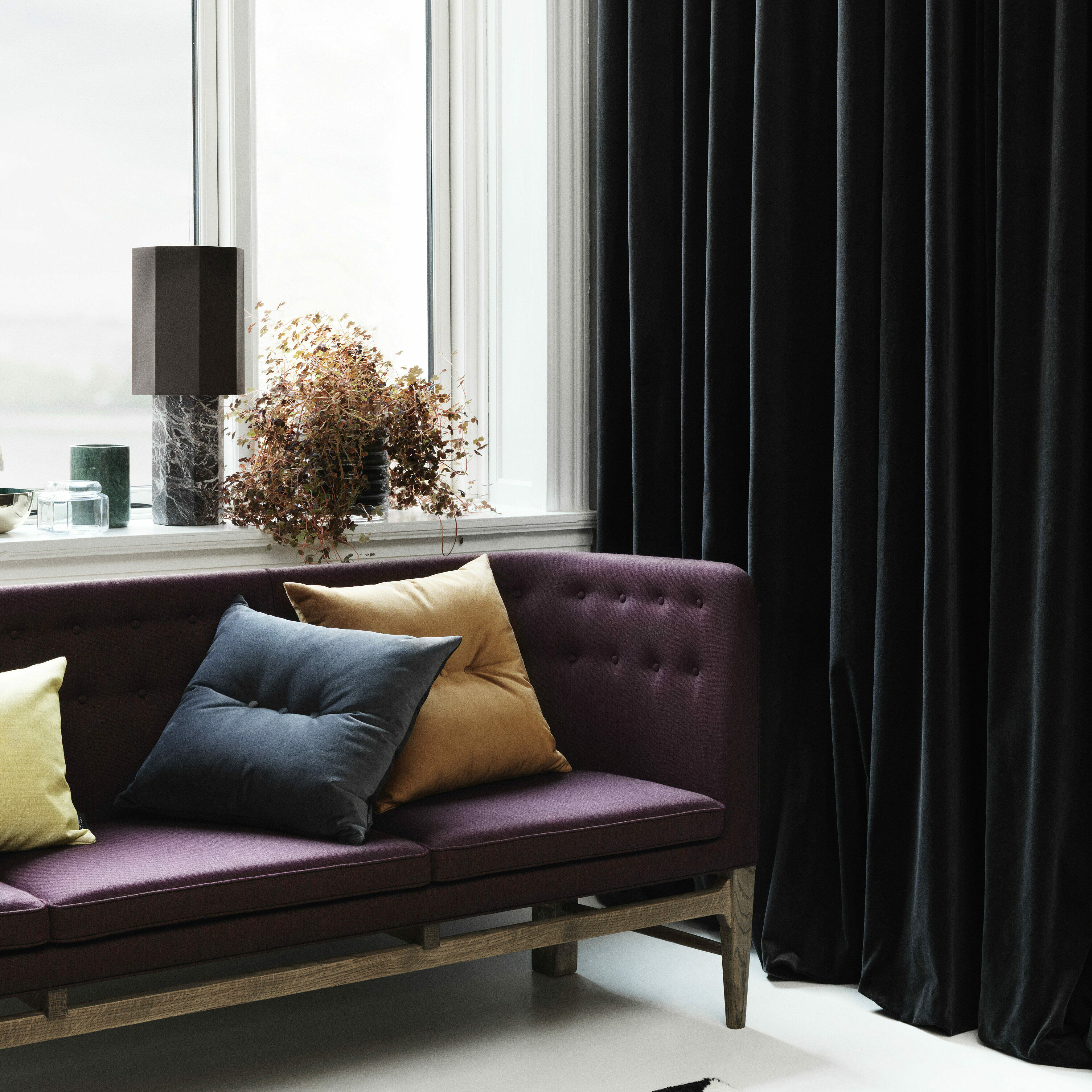 eight over eight louise roe lampe tischlampe marmor design inneneinrichtung einrichtungsidee