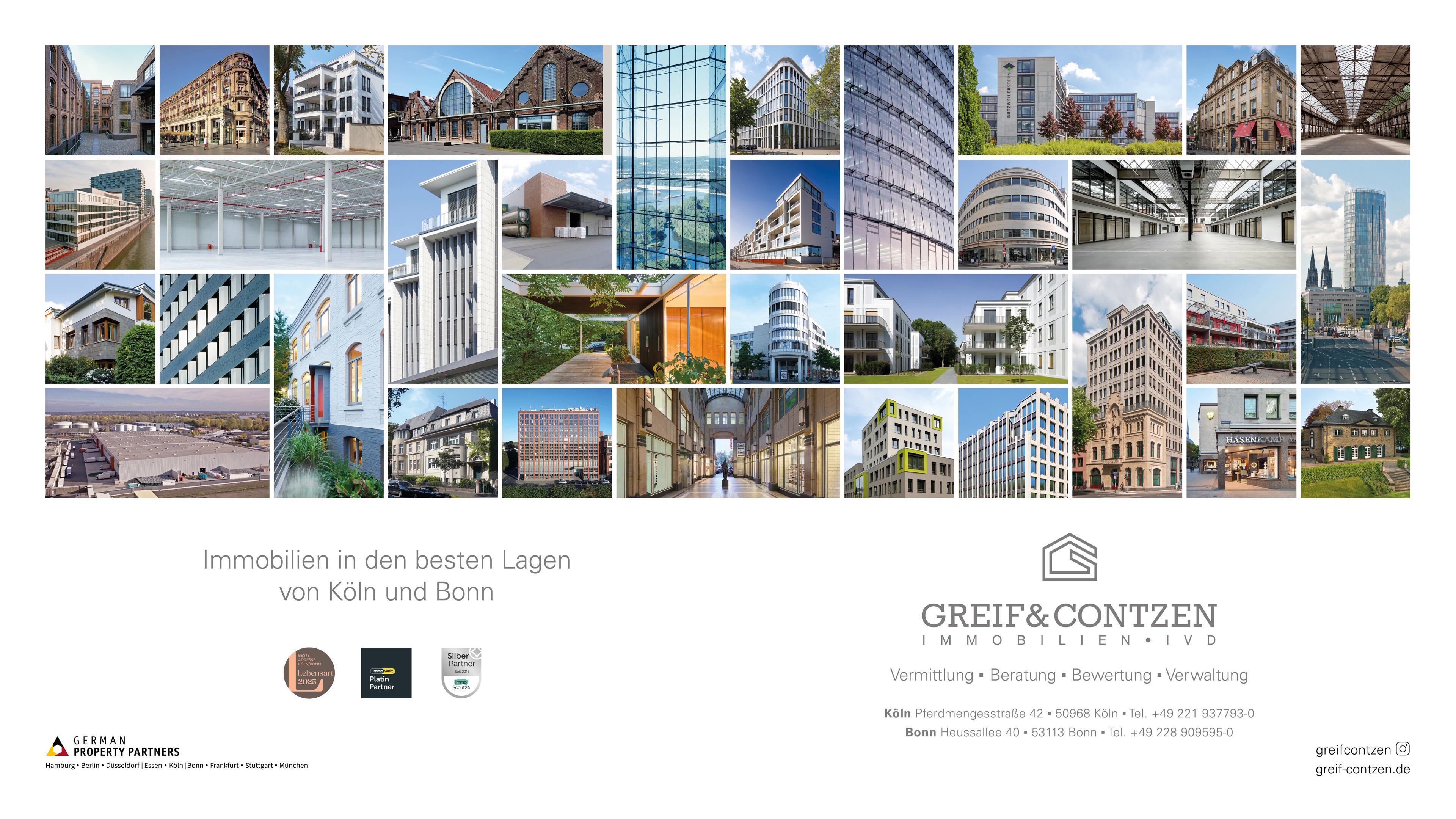Greif & Contzen, Banner