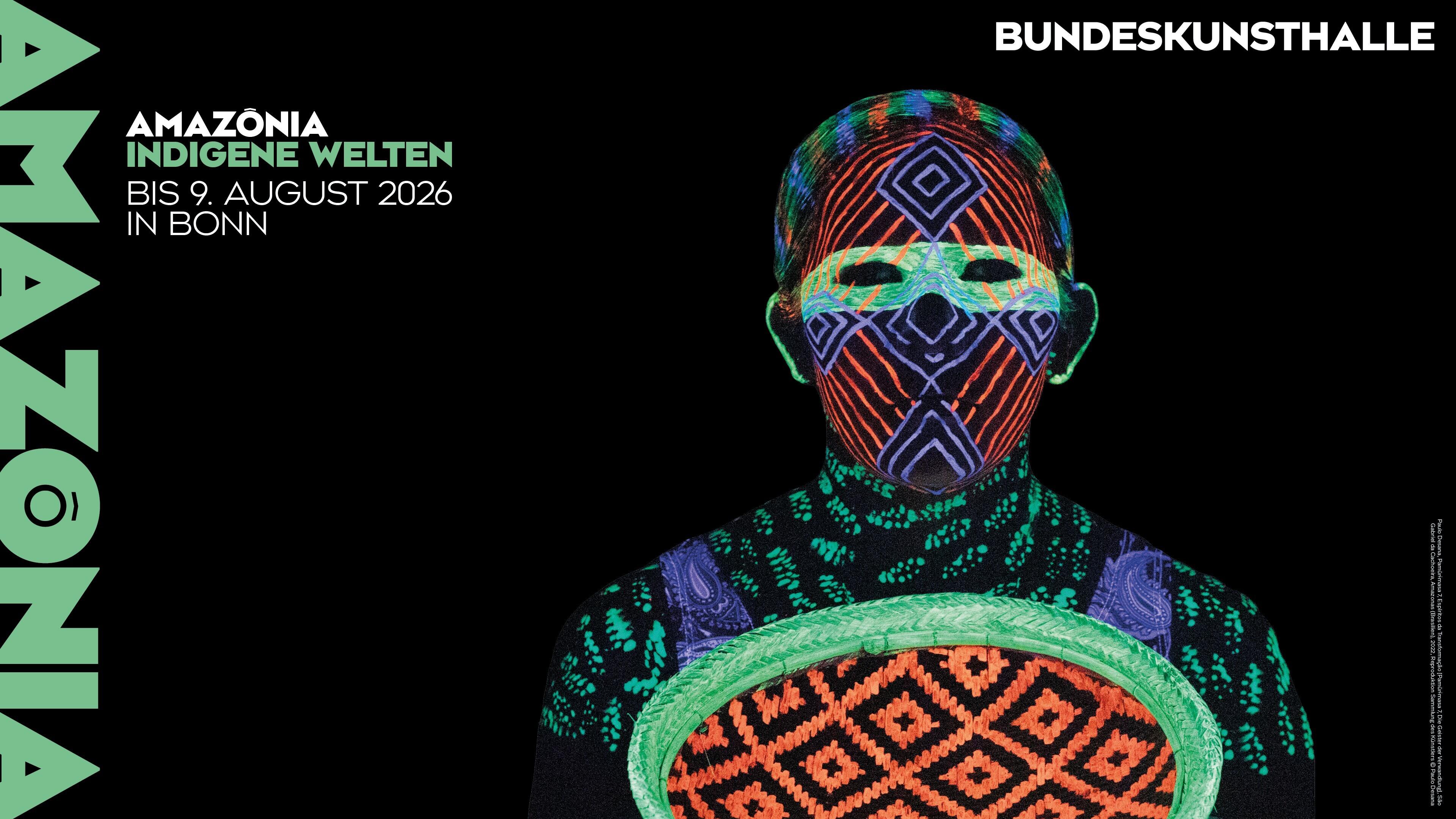 Banner, Bundeskunsthalle, Ausstellung, Kunstausstellung, amazonia