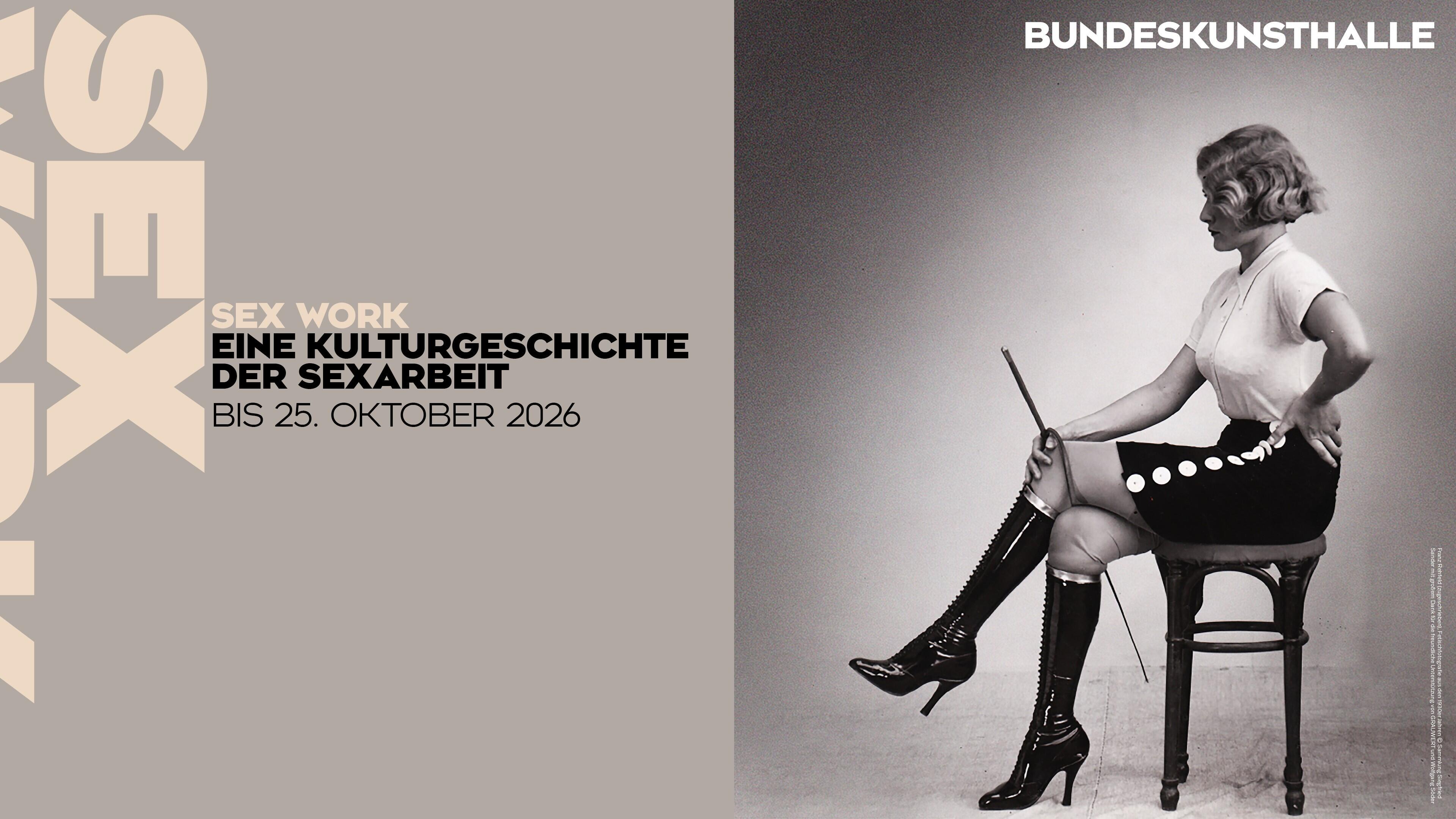Banner, Bundeskunsthalle, Ausstellung, Kunstausstellung, Sex work