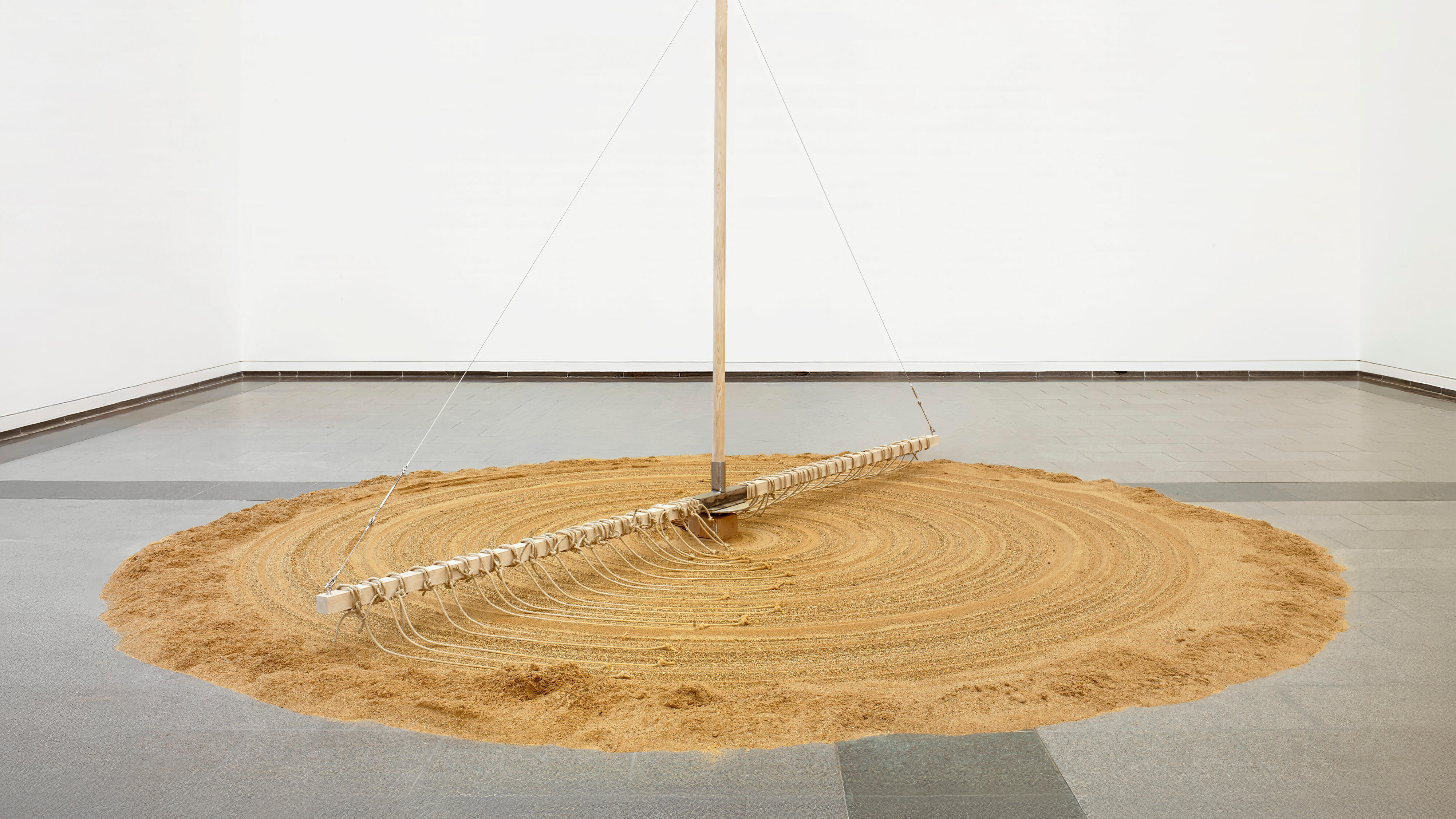 Günther Uecker, Die Verletzlichkeit der Welt, Ausstellung, Kunstausstellung, Remagen, arp museum, Sandmühle, Bahnhof Rolandseck, Privatsammlung, Uecker Archiv, VG Bild Kunst