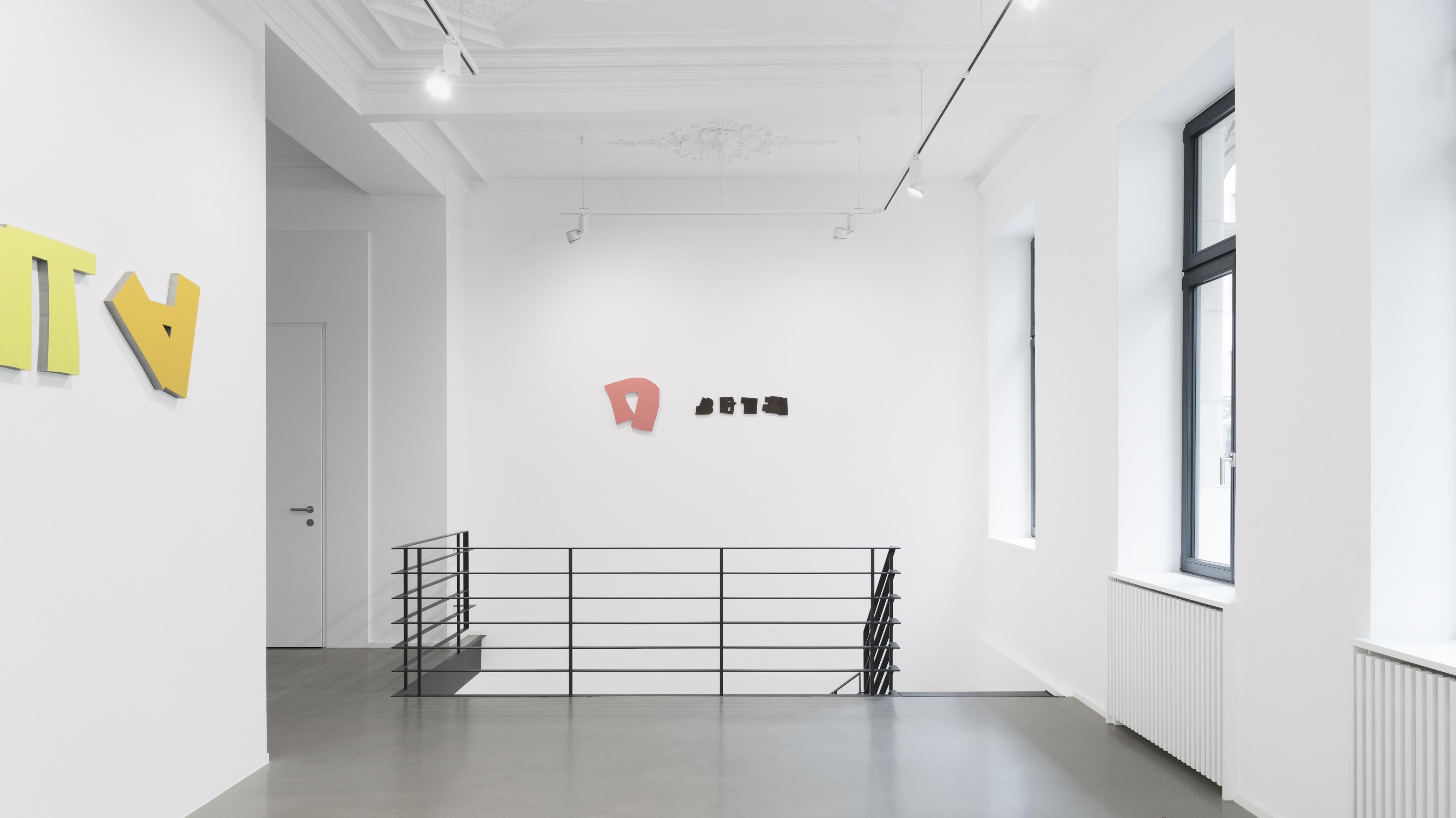 Imi Knoebel, Ausstellung, Kunstausstellung, Köln, Galerie Christian Lethert, Installationsansicht, Kira Liedtke