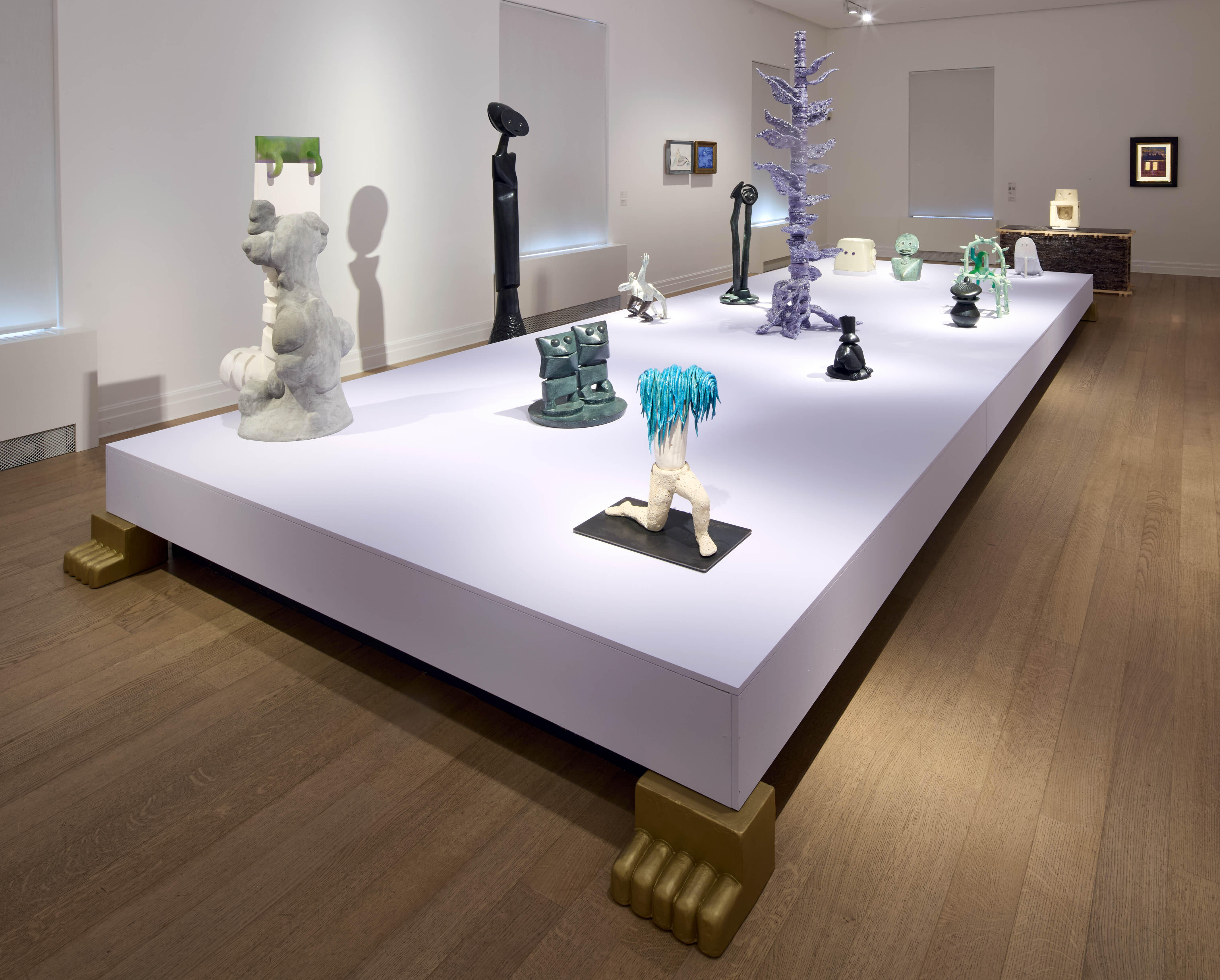 Marion Verboom, Loplop, Christoph Westermeier, Sedona Vogel, Ausstellung, Kunstausstellung, Brühl, Max Ernst Museum, Frauke Dannert, VG Bild-Kunst, Jürgen Vogel, LVR, Installationsansicht