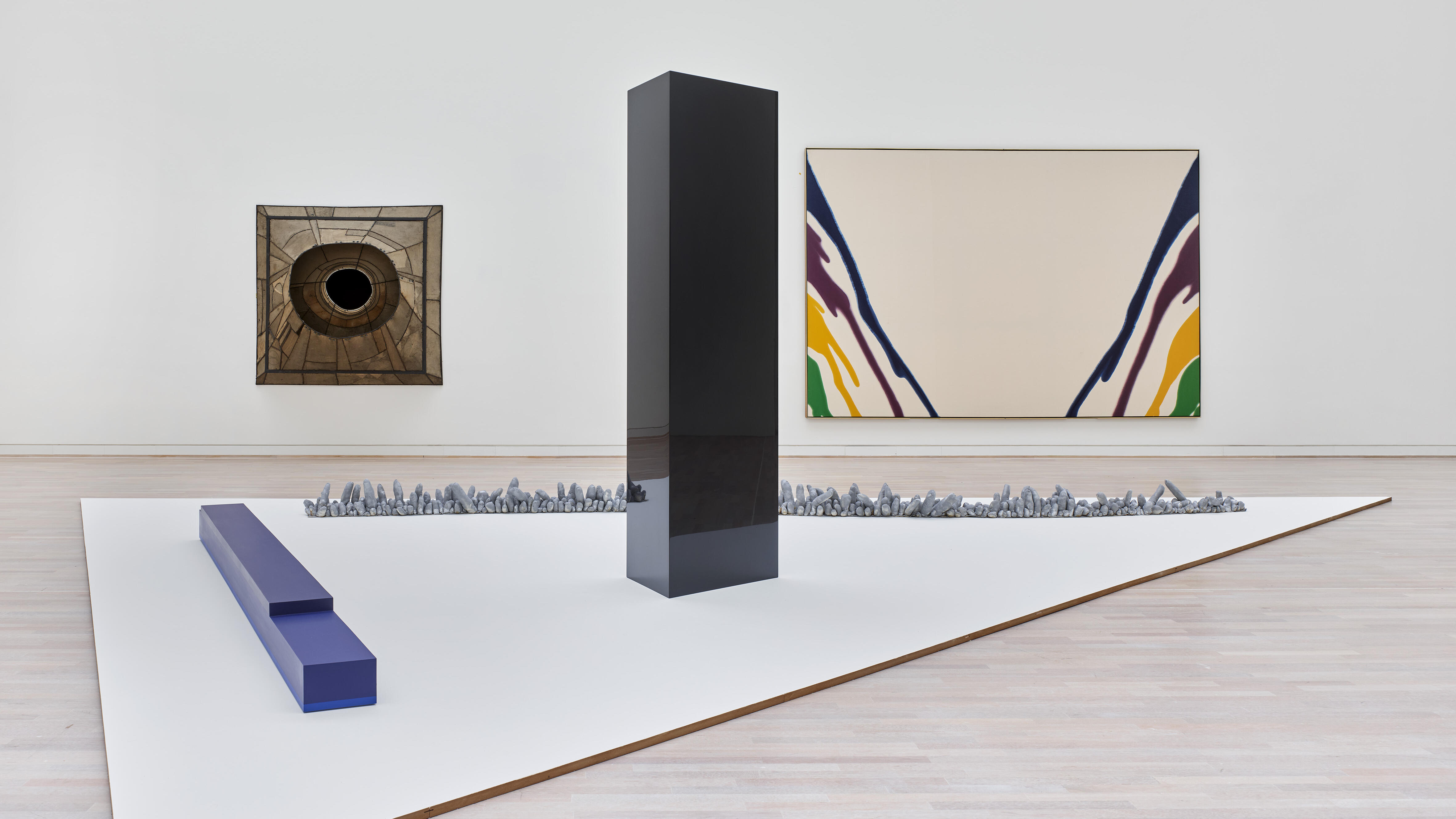 Anne Truitt. Pionierin der Minimal Art, Ausstellung, Kunstausstellung, Düsseldorf, Kunstsammlung NRW, K20, Installationsansicht, Studio Kukulies