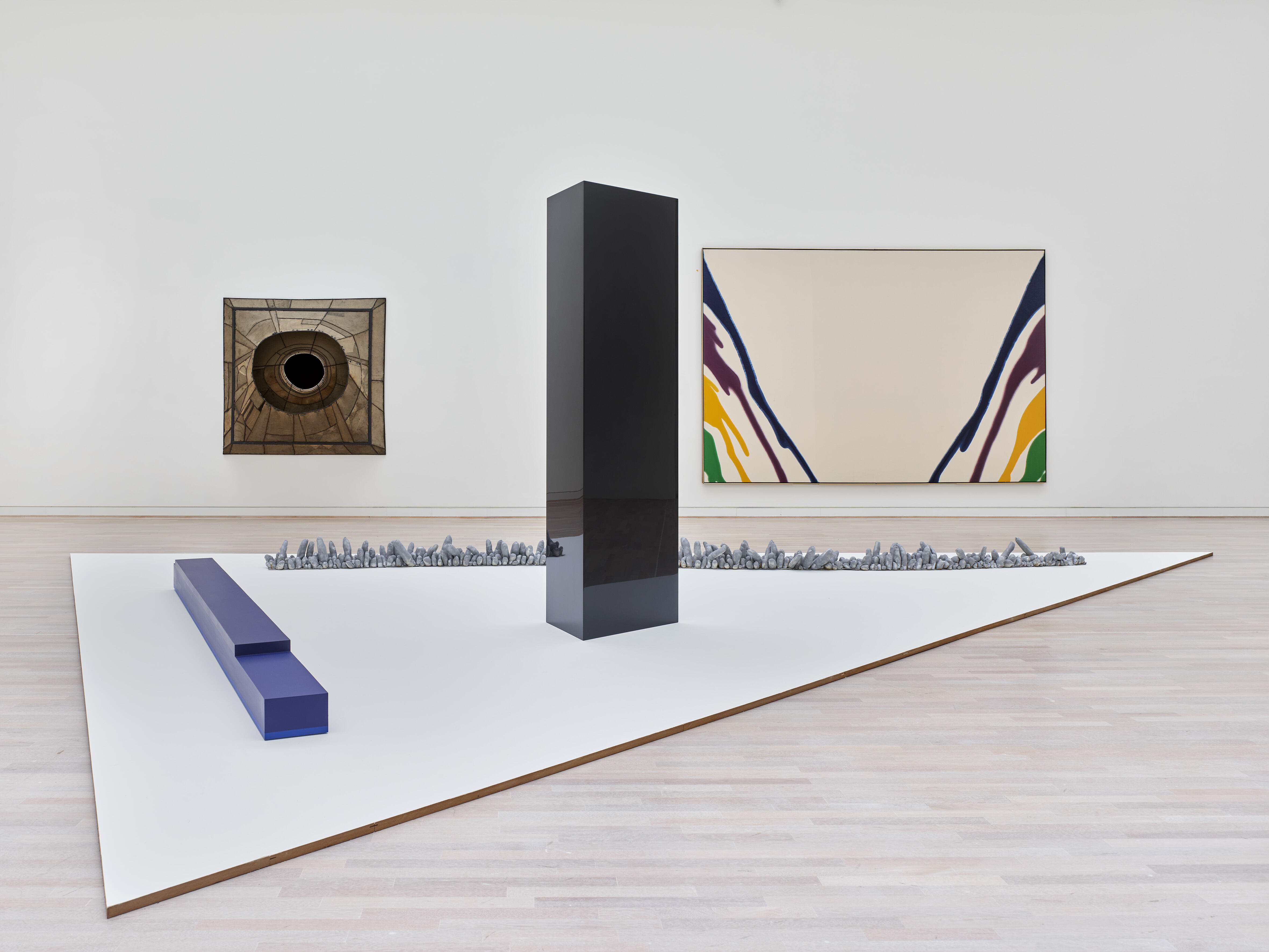 Anne Truitt. Pionierin der Minimal Art, Ausstellung, Kunstausstellung, Düsseldorf, Kunstsammlung NRW, K20, Installationsansicht, Studio Kukulies