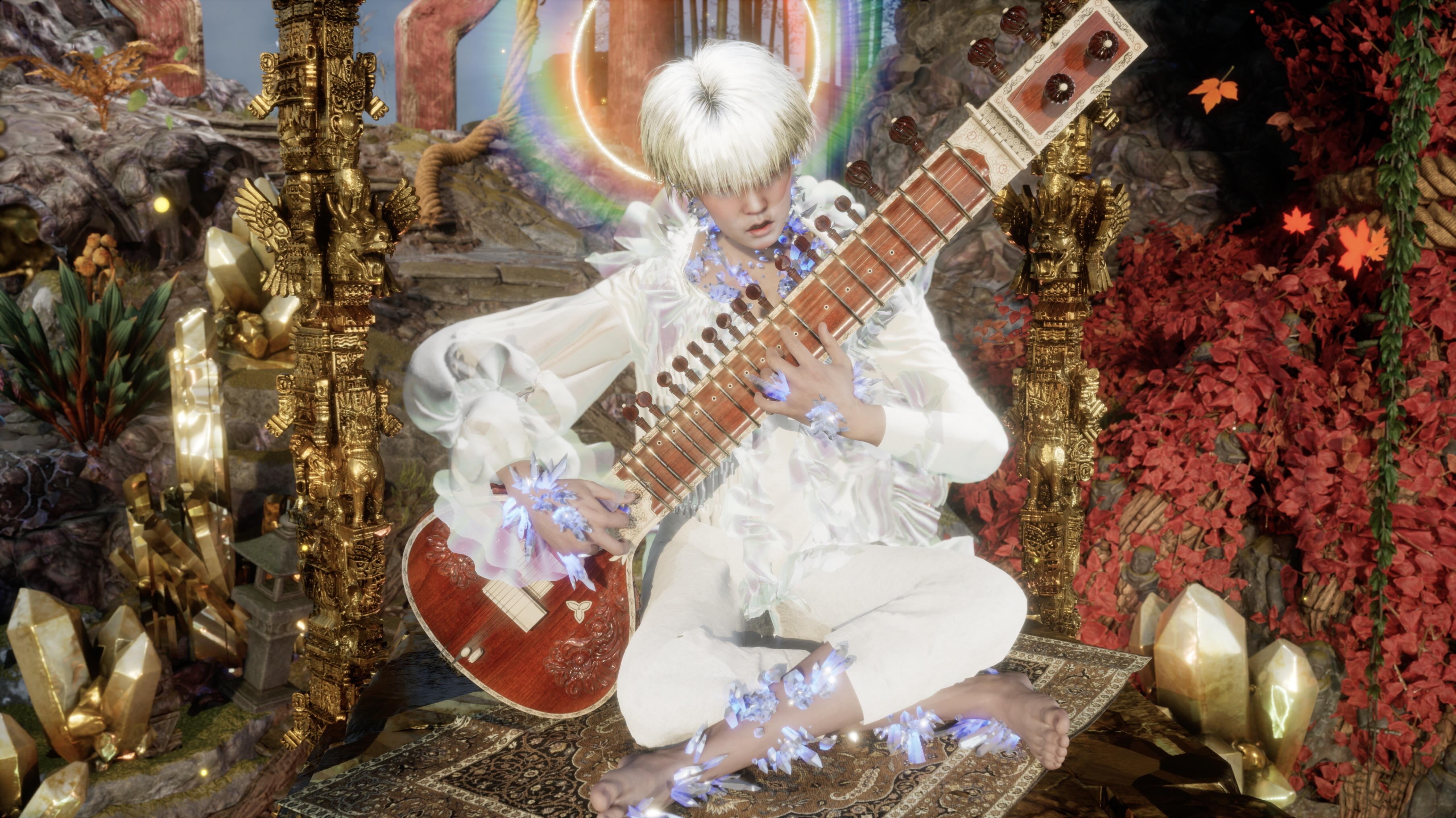 Incarnate, Ausstellung, Kunstausstellung, Neuss, Langen Foundation, Julia Stoschek Foundation, Lu Yang, Doku the Flow, Videostill, Société Berlin