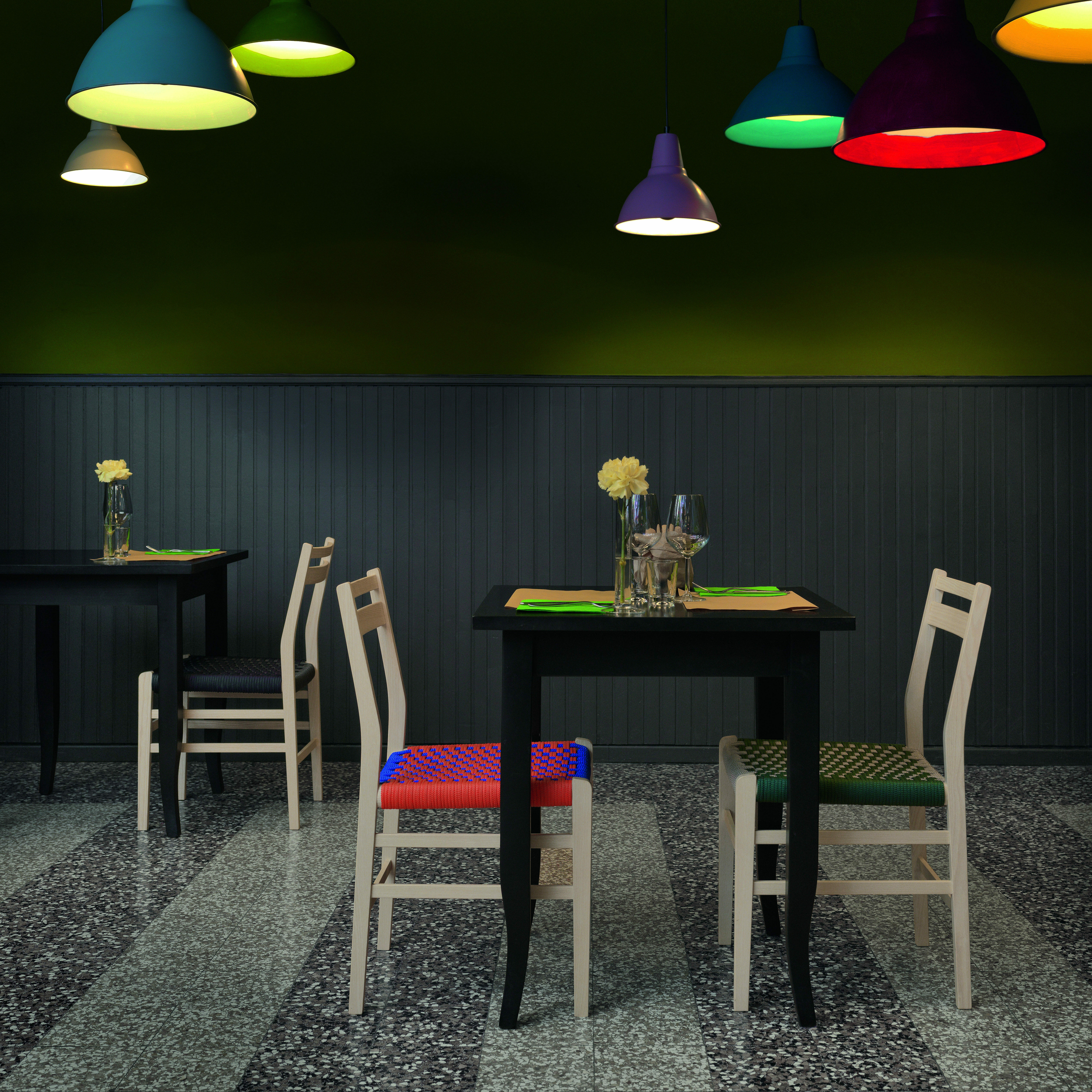 lisboa matteo thun stuhl eichenholz synthetischer kord design inneneinrichtung einrichtungsidee