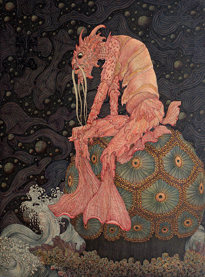 Künstlerinnen! Von Monjé bis Münter, Ausstellung, Kunstausstellung, Düsseldorf, Kunstpalast, Ilna Ewers-Wunderwald, Wassermann