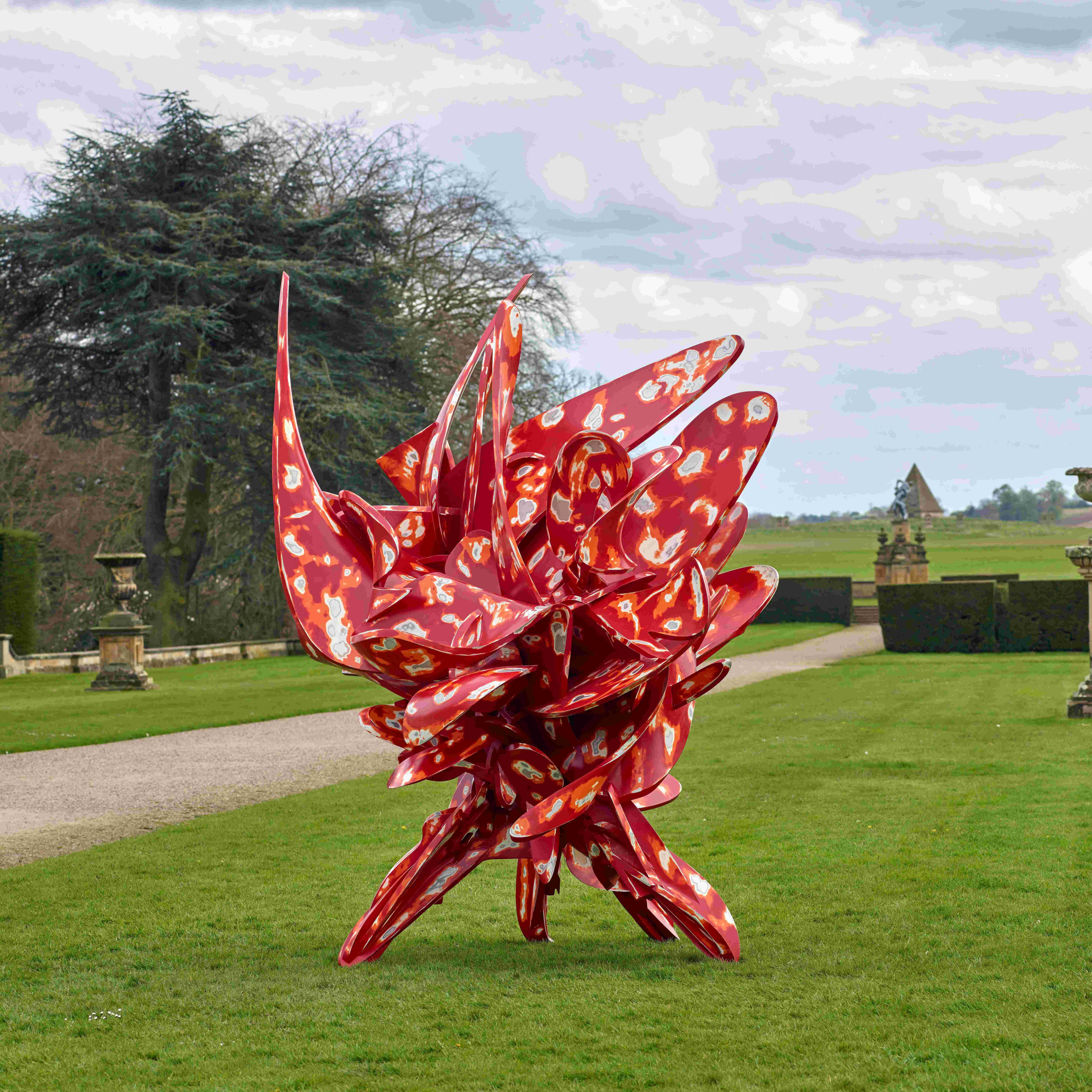 Tony Cragg, Line of Thought, Ausstellung, Kunstausstellung, Wuppertal, Skulpturenpark Waldfrieden, Industrial Nature, VG Bild Kunst Bonn, Michael Richter