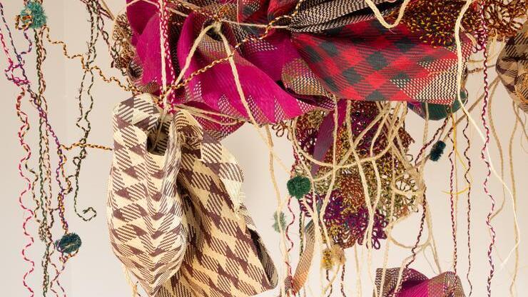 Acaye Kerunen, Apoi, Ausstellung, Kunstausstellung, Krefeld, Kunstmuseen Krefeld, Haus Lange, Dirk Rose, Ausstellungsansicht