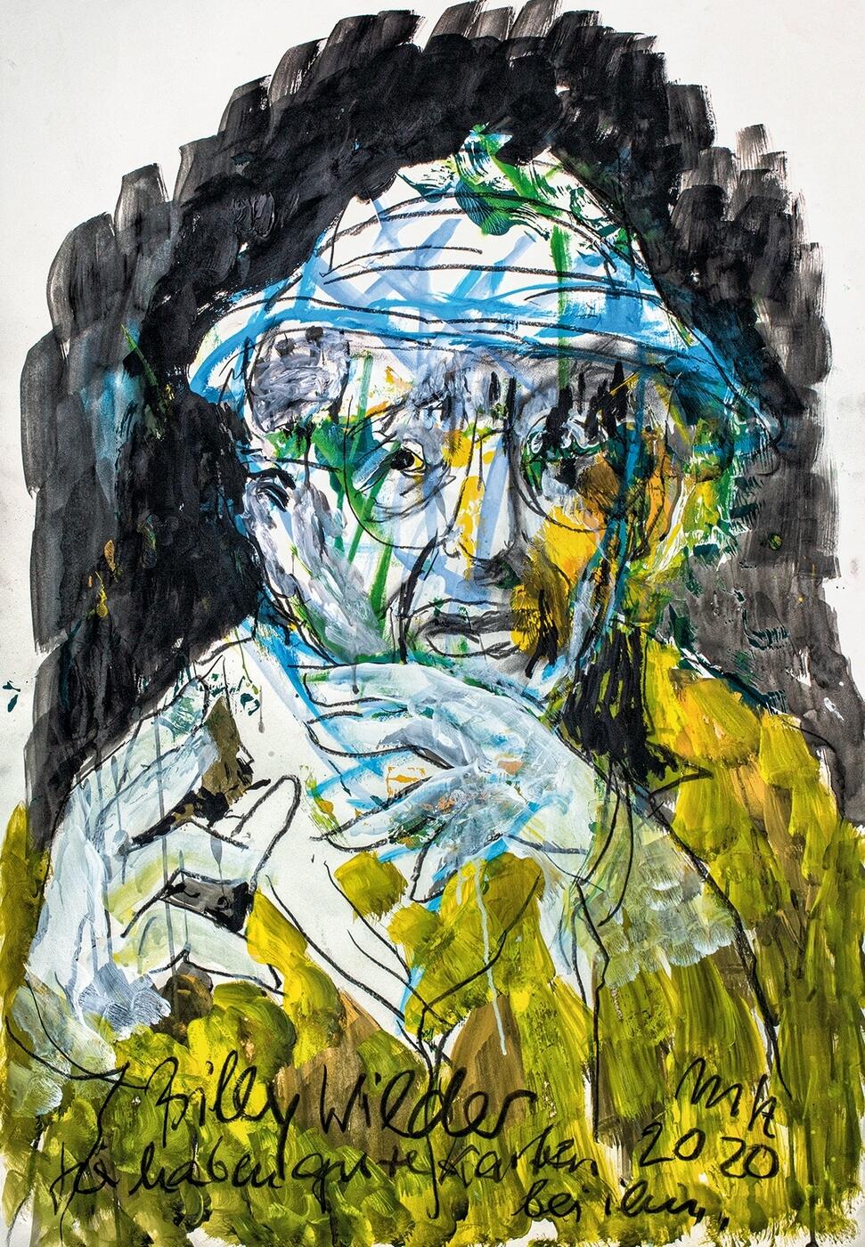 Armin Müller-Stahl, Nacht und Tag auf der Erde, Ausstellung, Kunstausstellung, Bedburg-Hau, Museum Schloss Moyland, Billy Wilder, VG Bild-Kunst, Margret Witzke